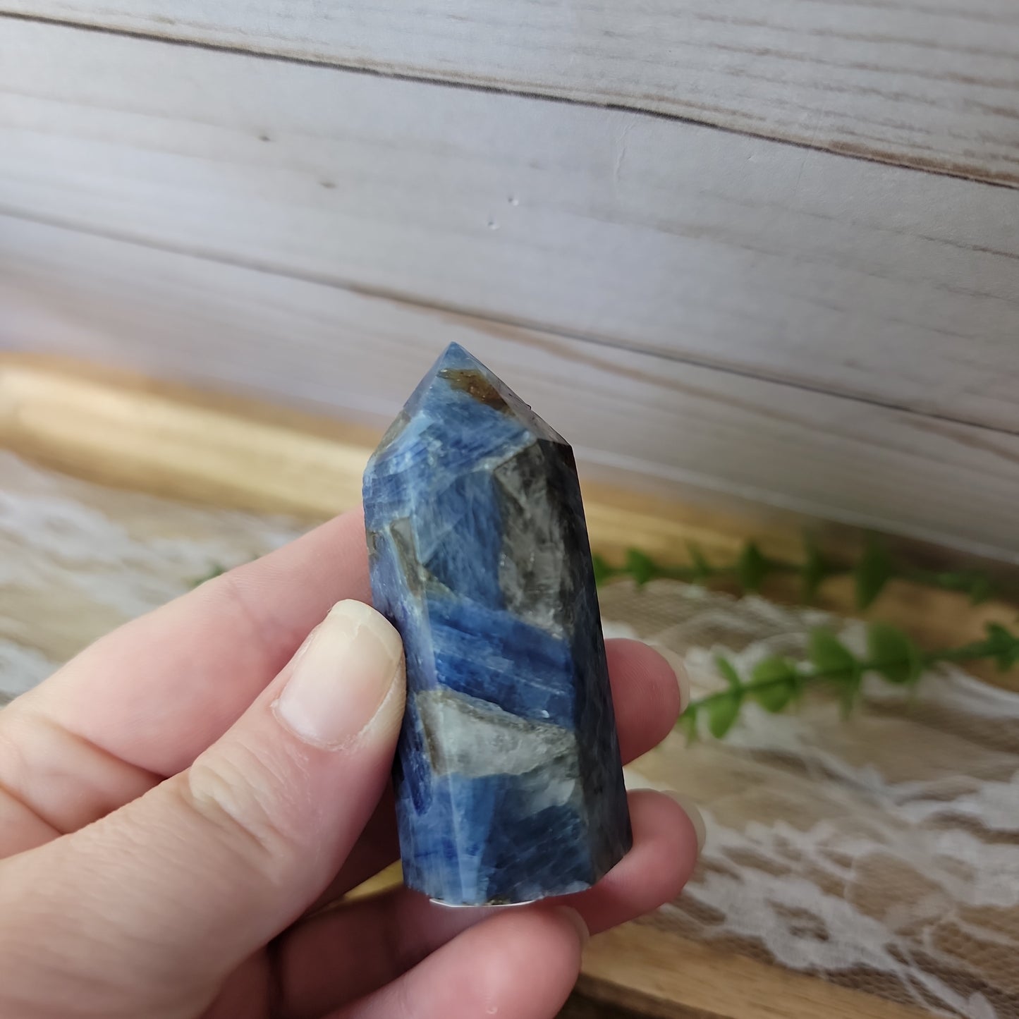 Blue Kyanite Tower