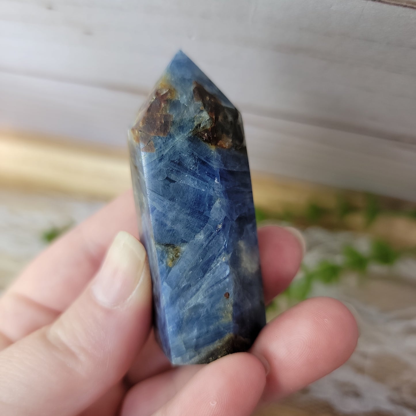 Blue Kyanite Tower
