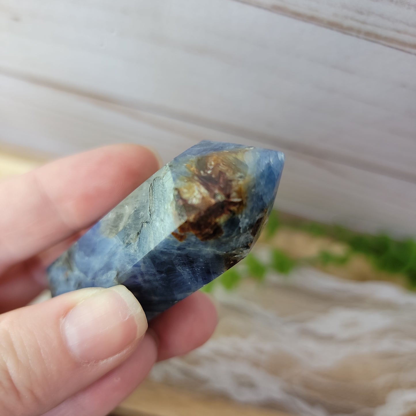 Blue Kyanite Tower