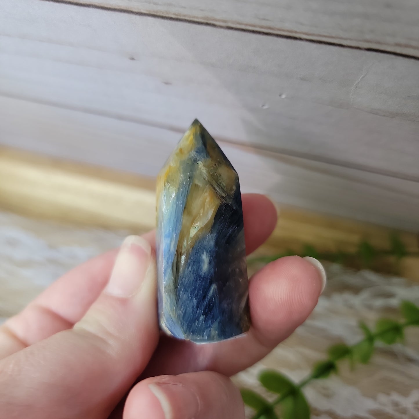 Blue Kyanite Tower