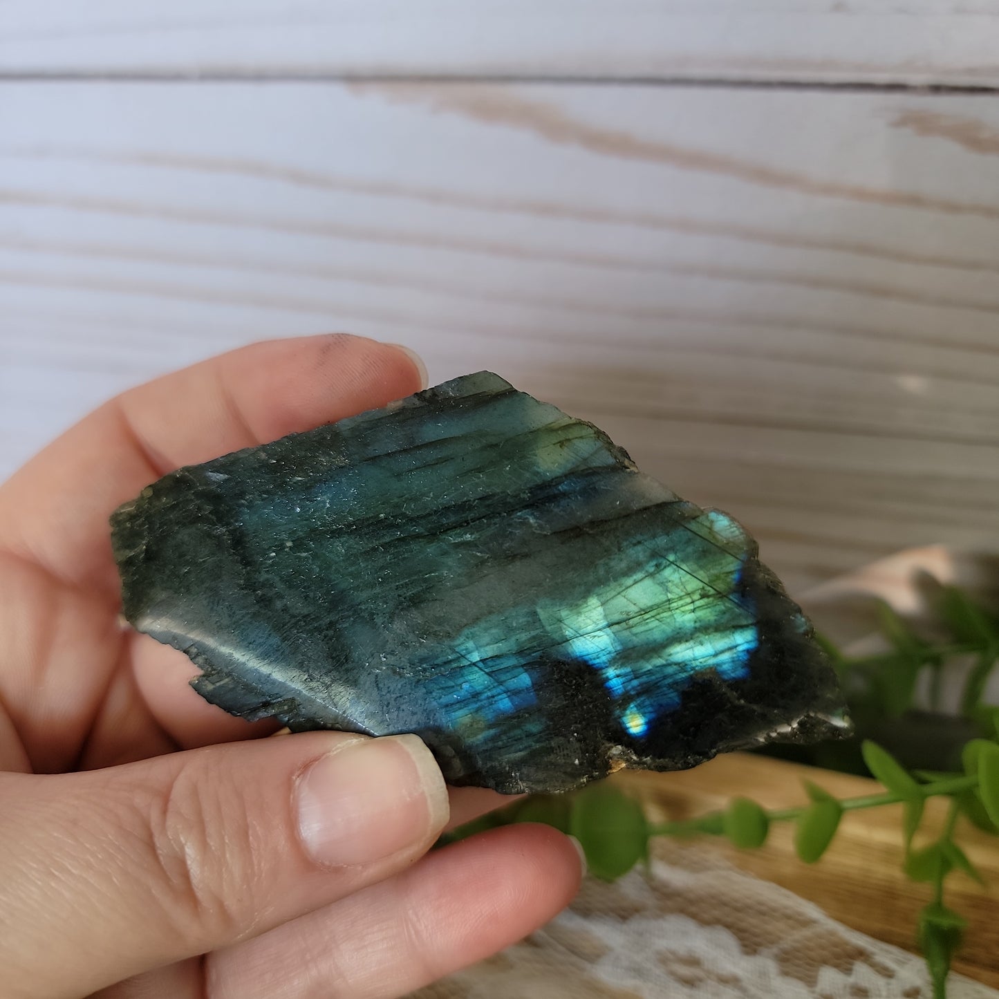 Semi Polished Labradorite