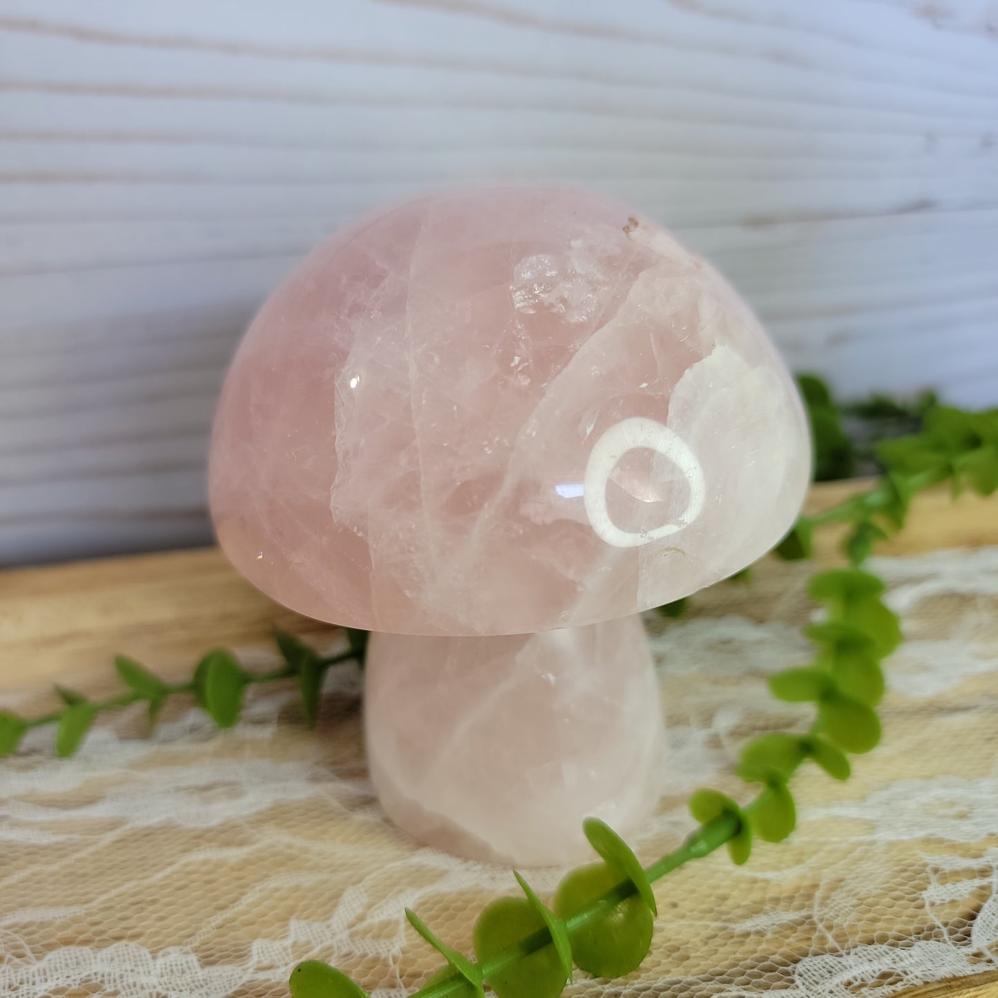 Rose Quartz Mushroom