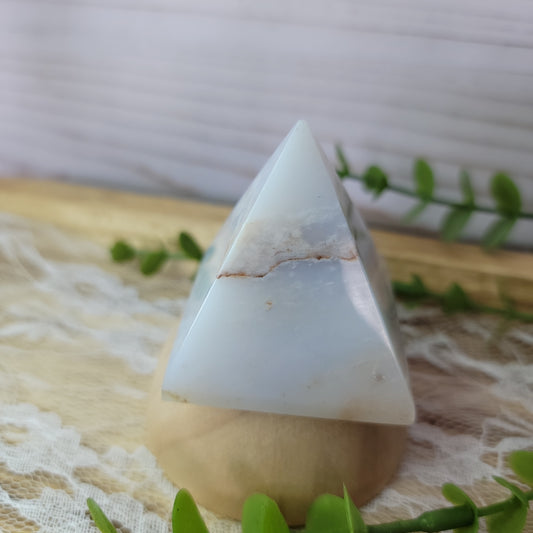 Medium Chalcedony Pyramid