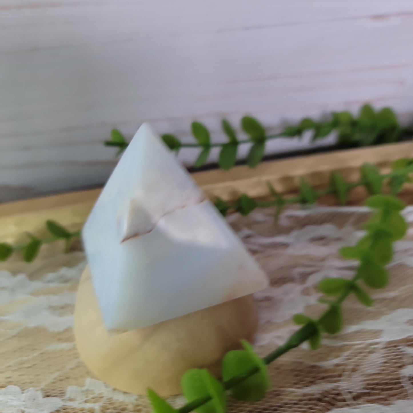 Medium Chalcedony Pyramid
