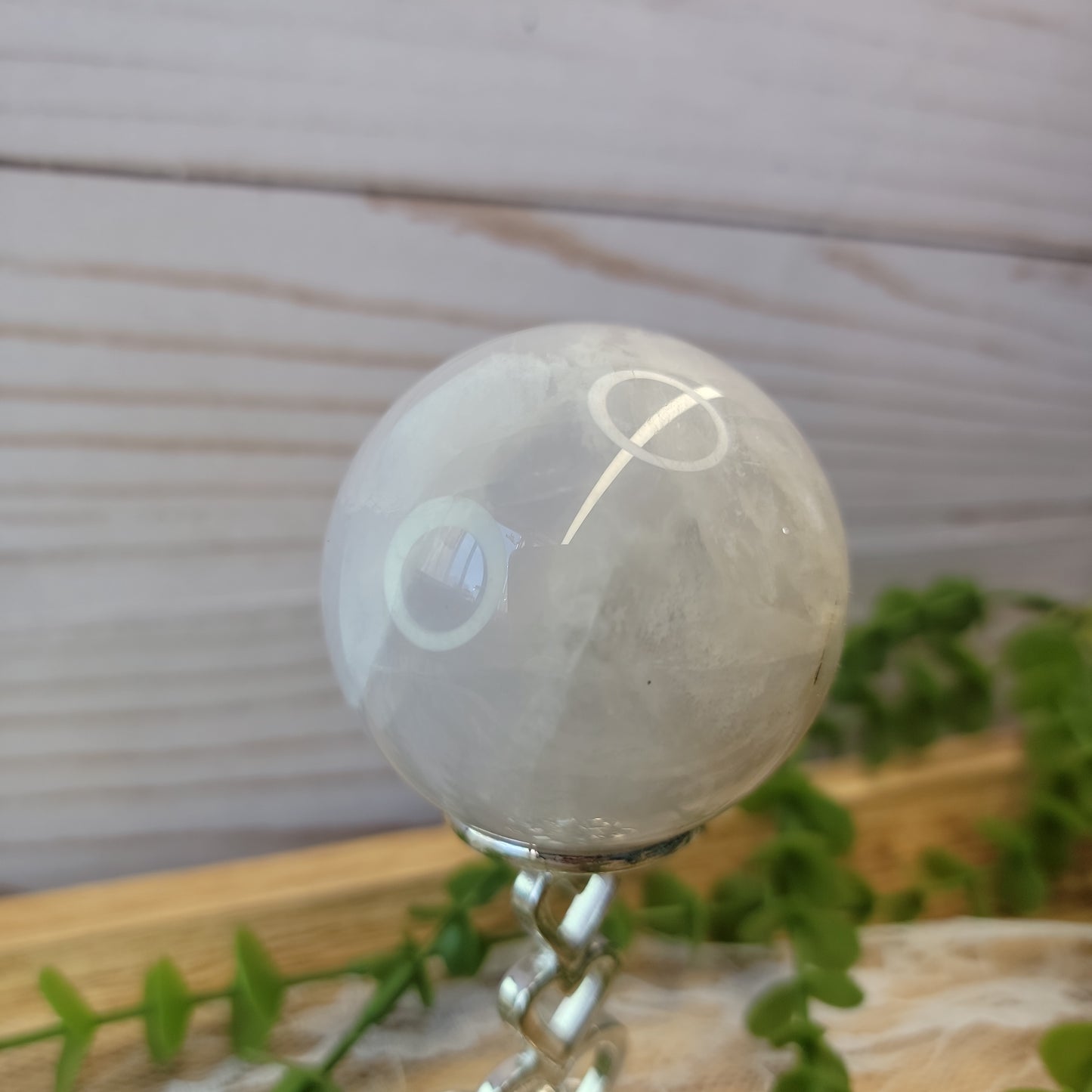 Blue Quartz Sphere