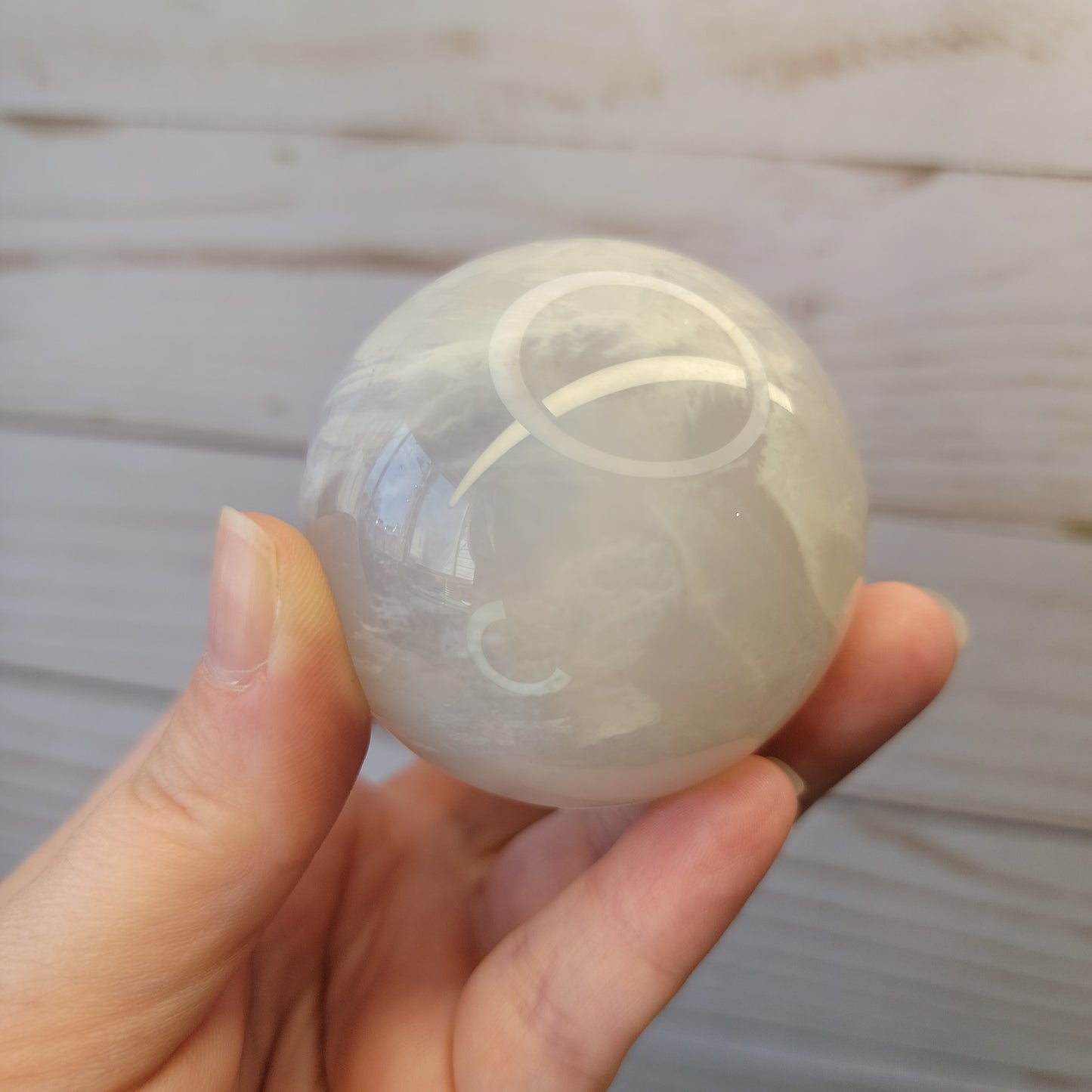 Blue Quartz Sphere