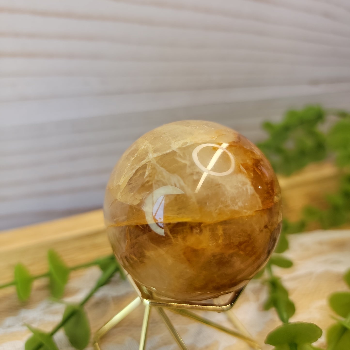 Hematoid Quartz Sphere