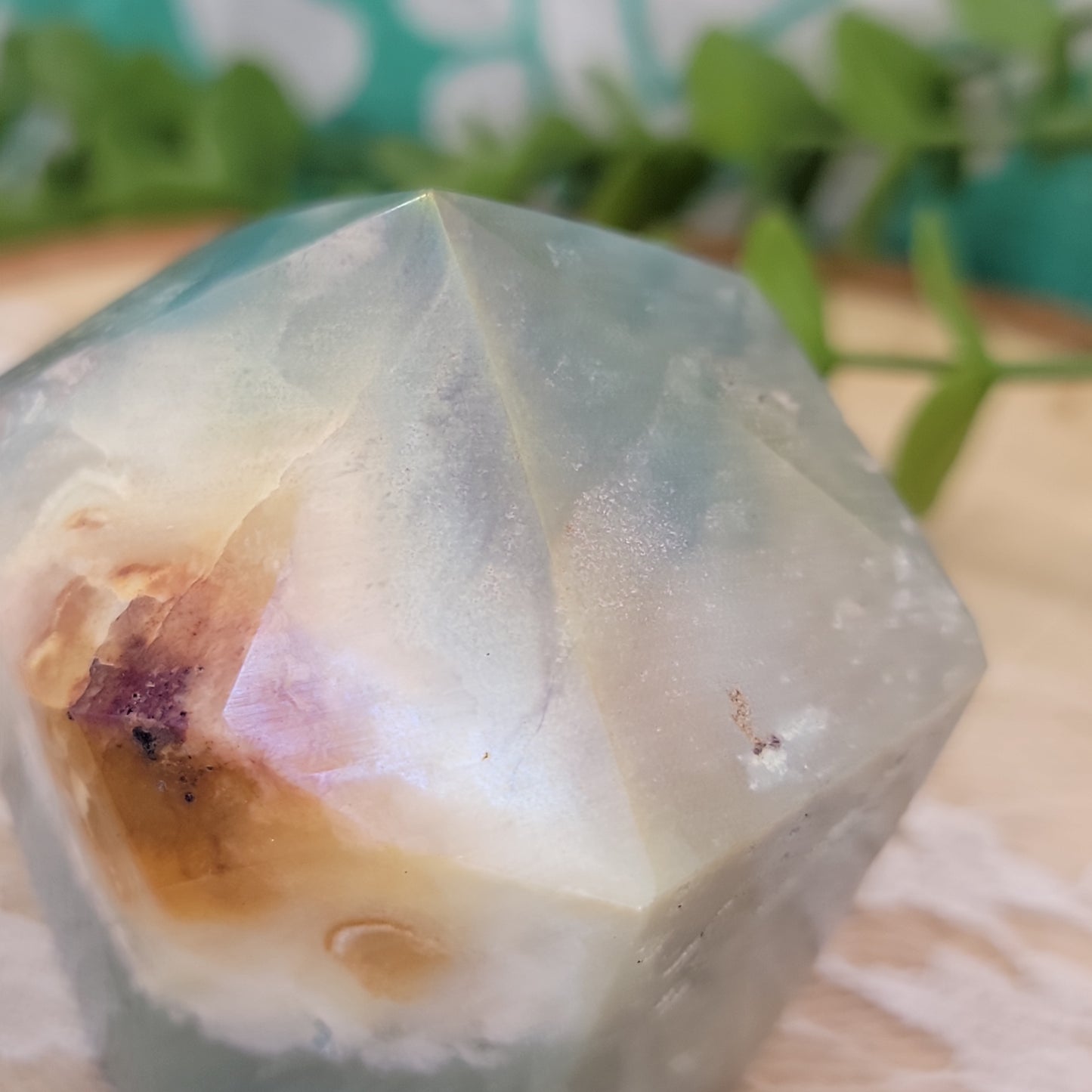 Aura Amazonite Cupcake Point