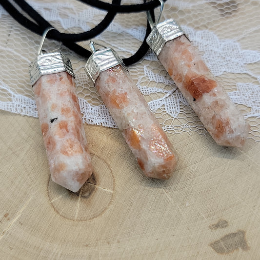 Sunstone Pendants