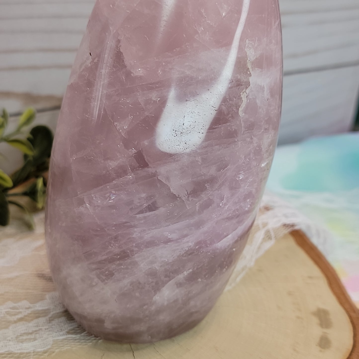 Rose Quartz Freeform H