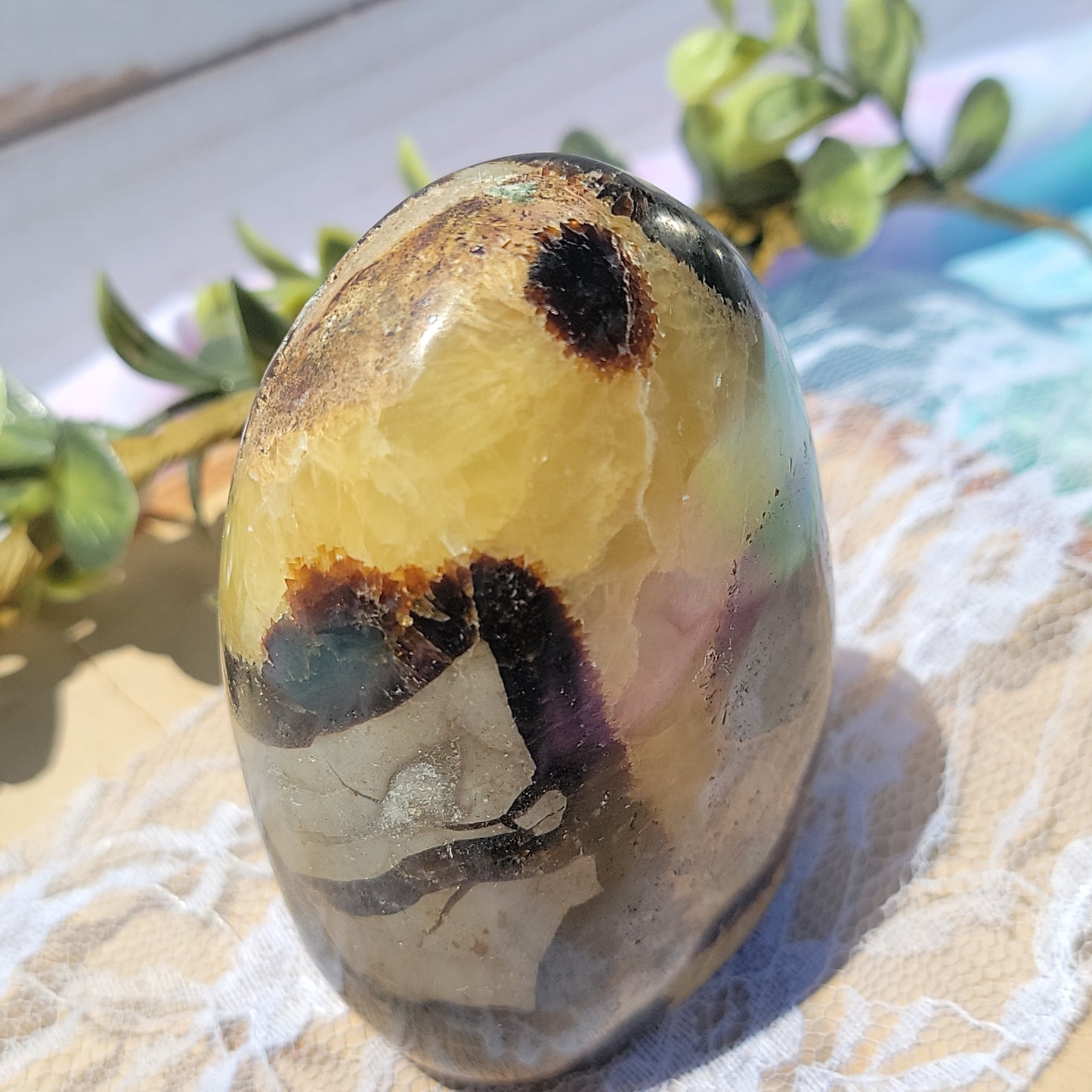 Septarian Freeform D (UV Reactive)