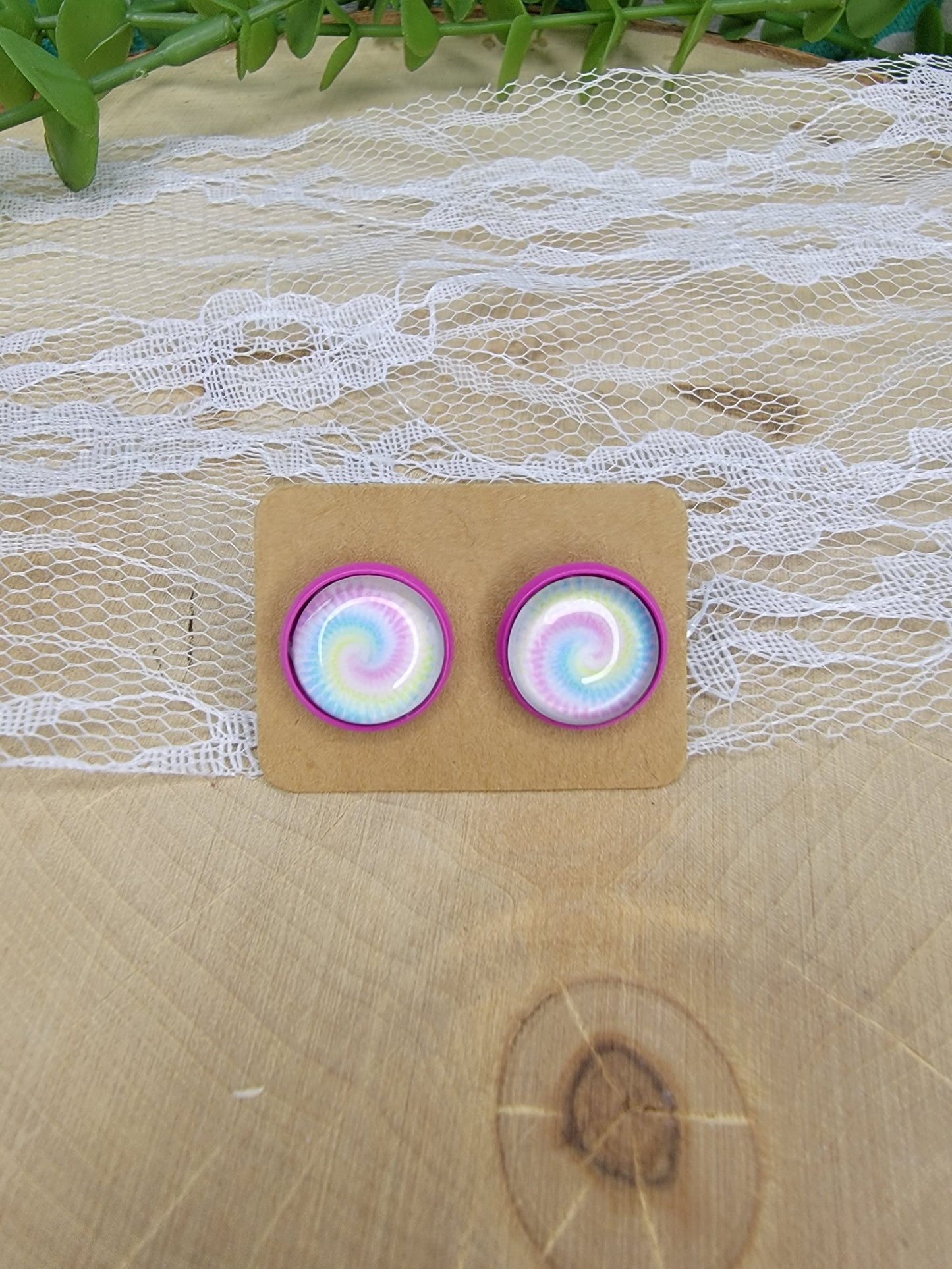 Tye Dye Studs