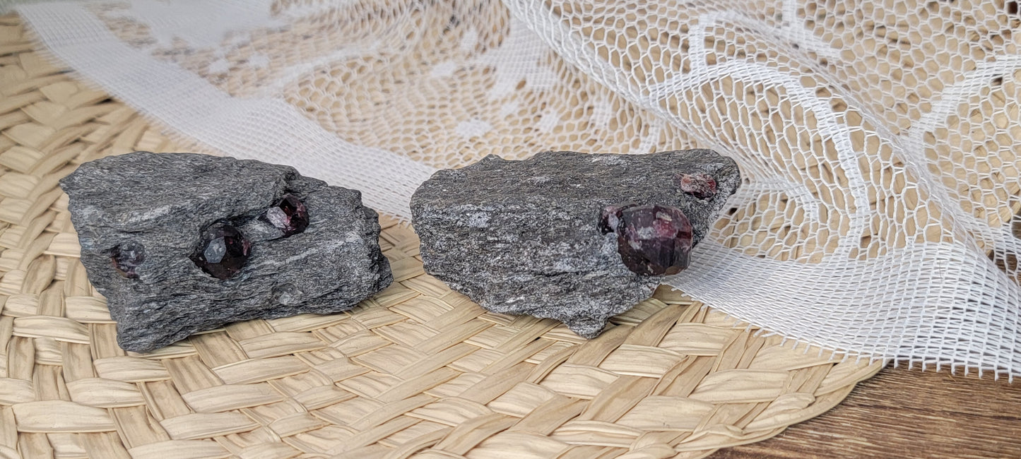 Garnet in the Matrix