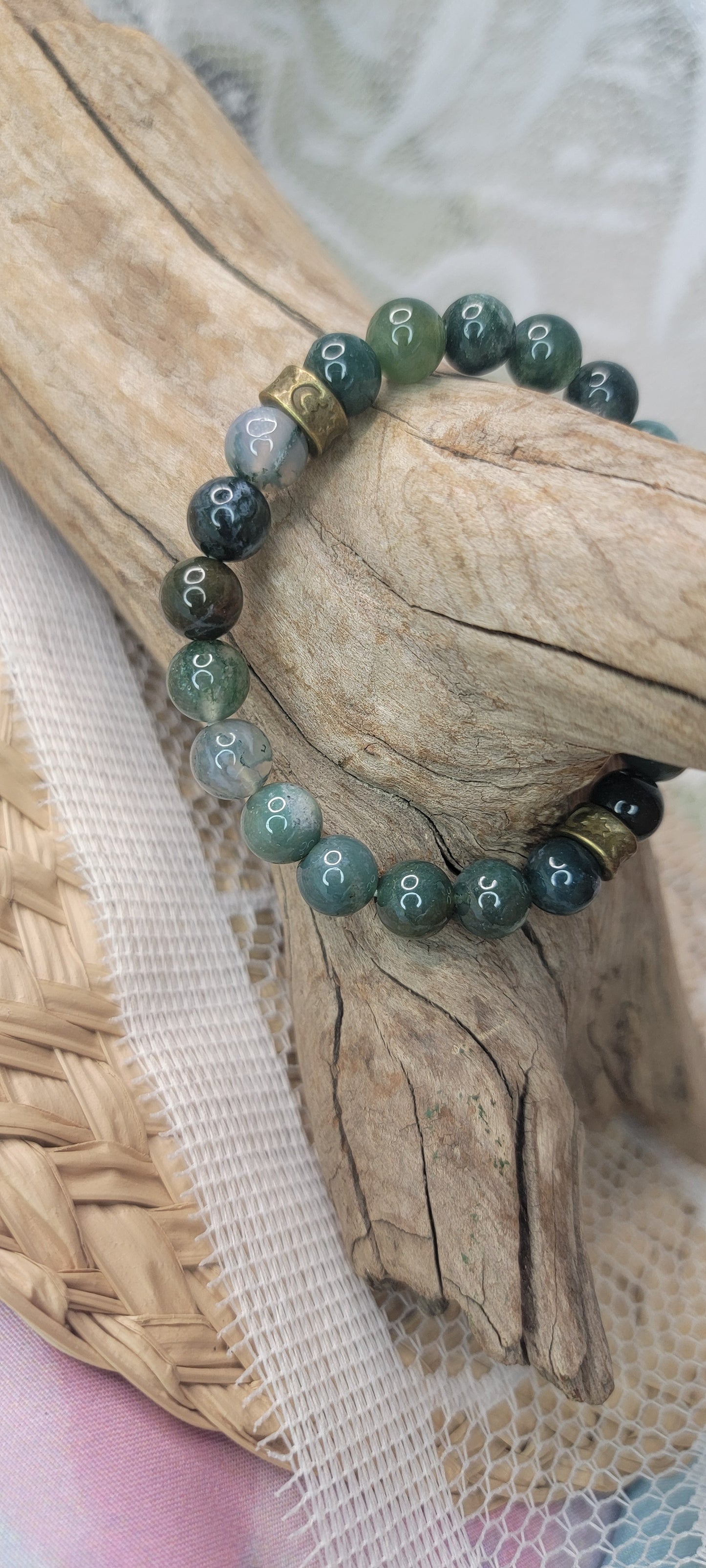 Beaded Garden Quartz Stretch Bracelet