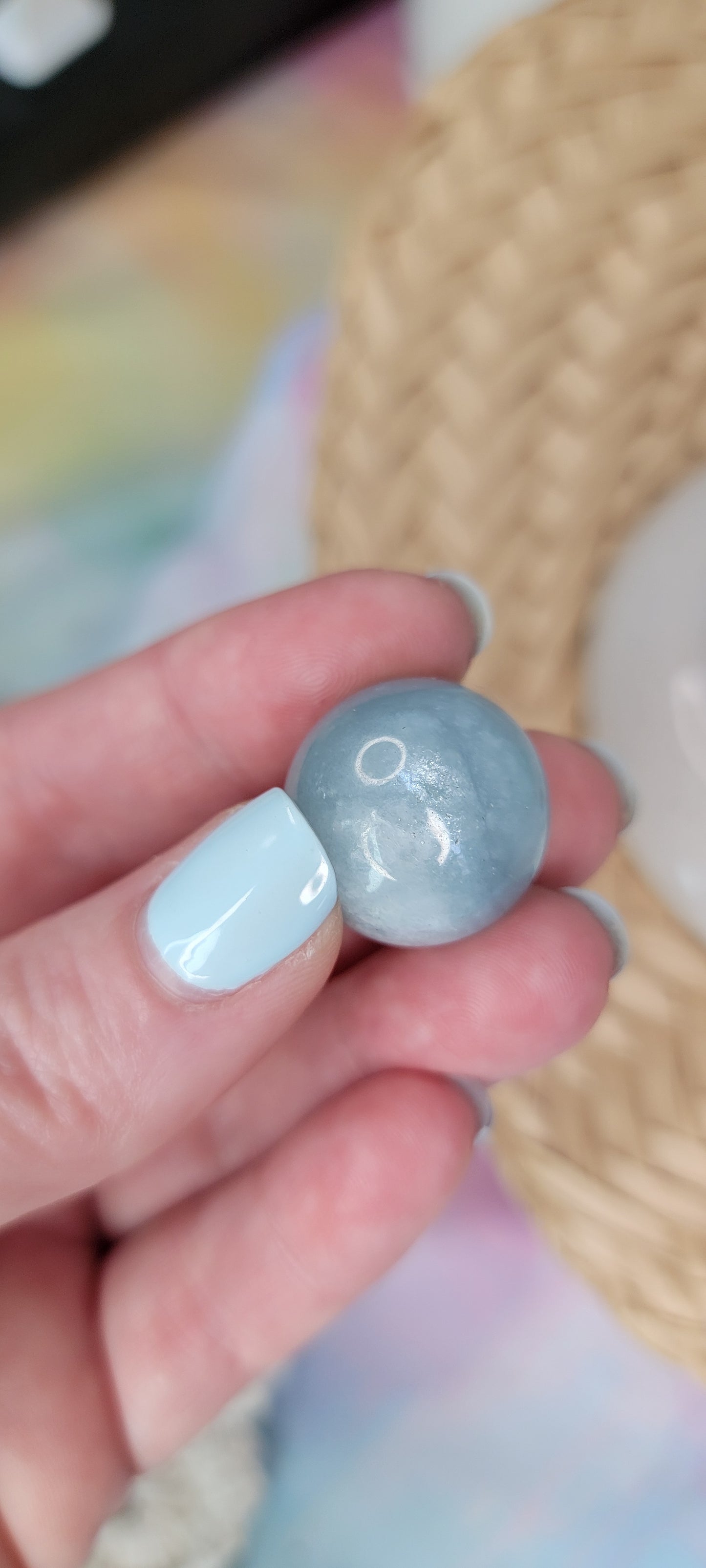 Aquamarine Mini Sphere