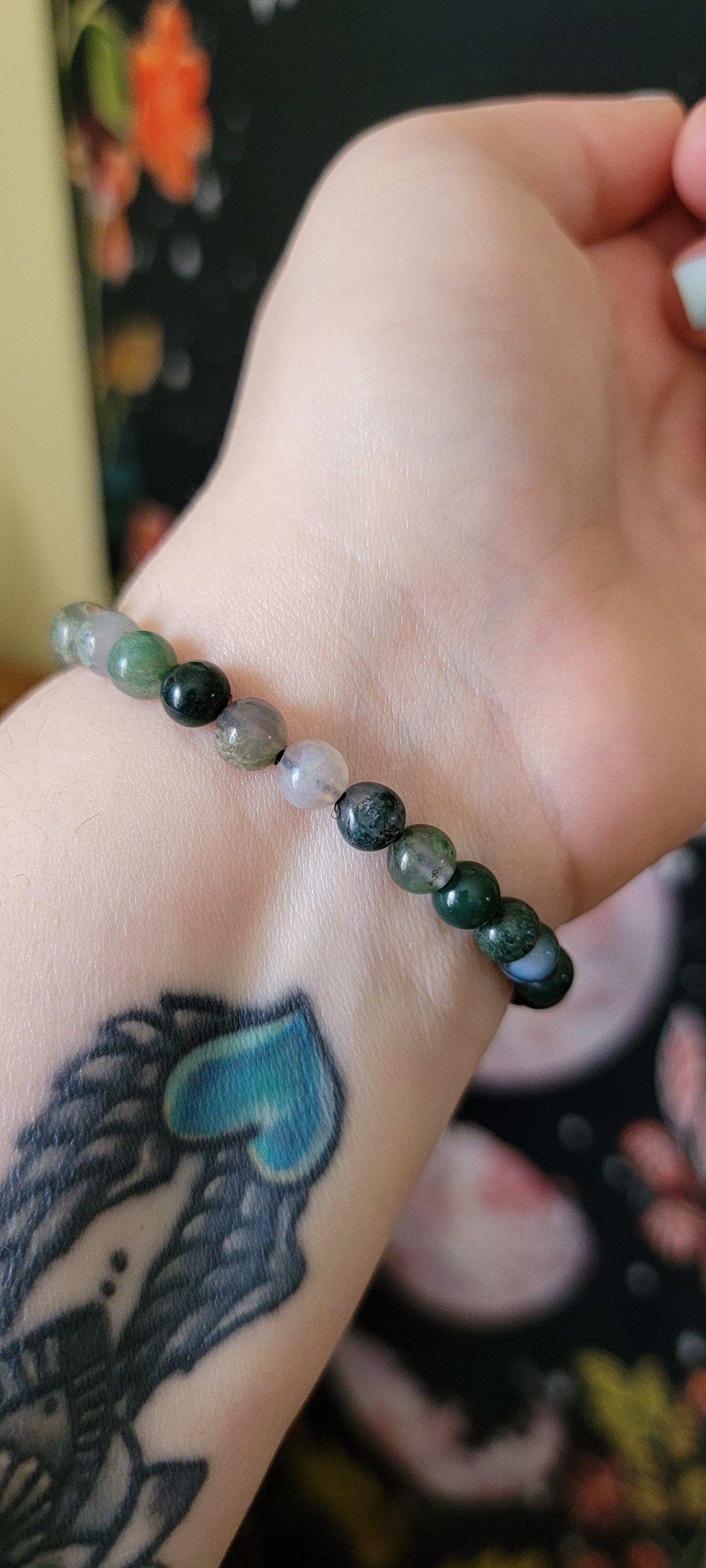 Garden Quartz Stretch Bracelet 6mm