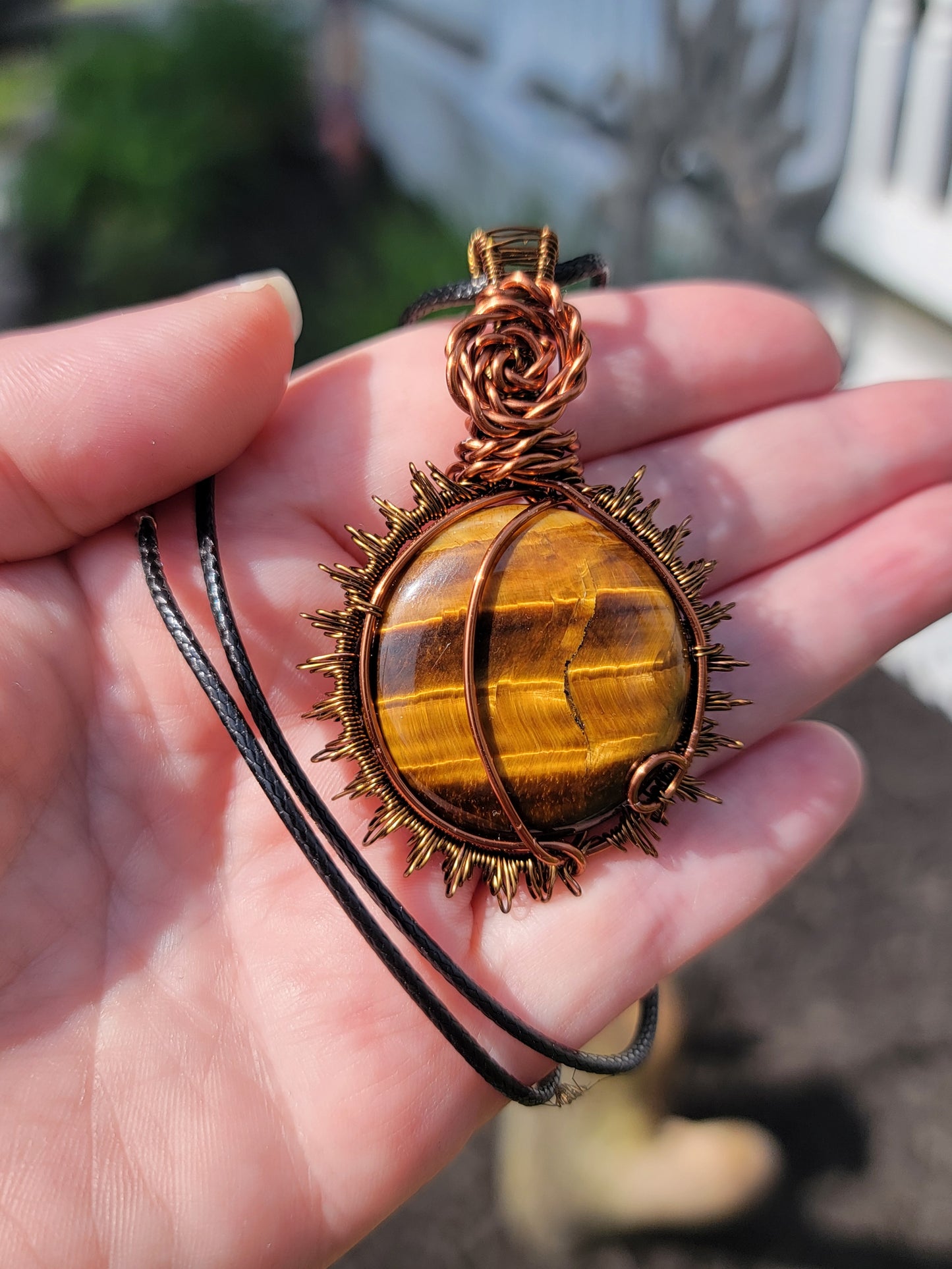 Tigers Eye Sunburst