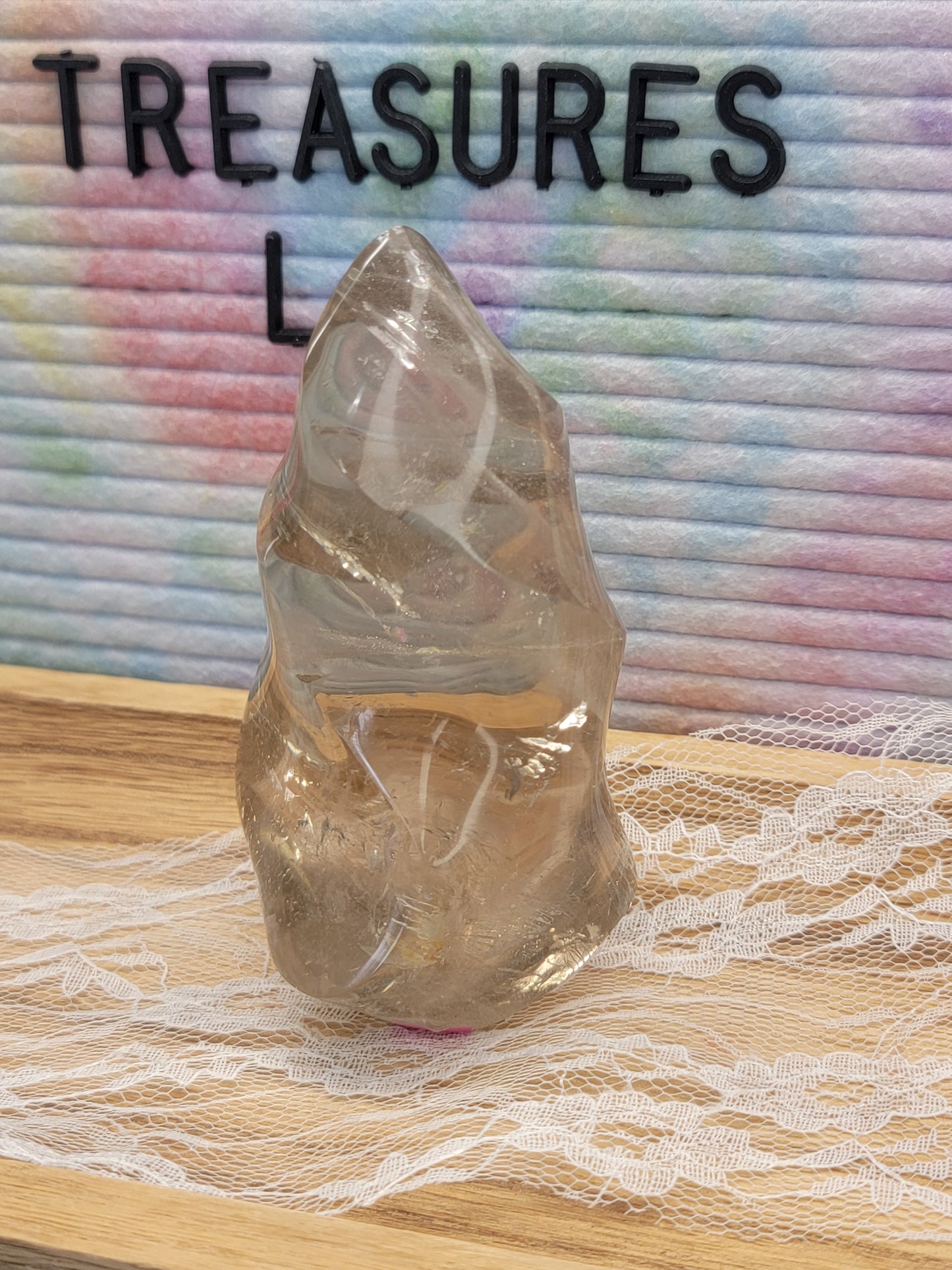 Smokey Quartz Flame