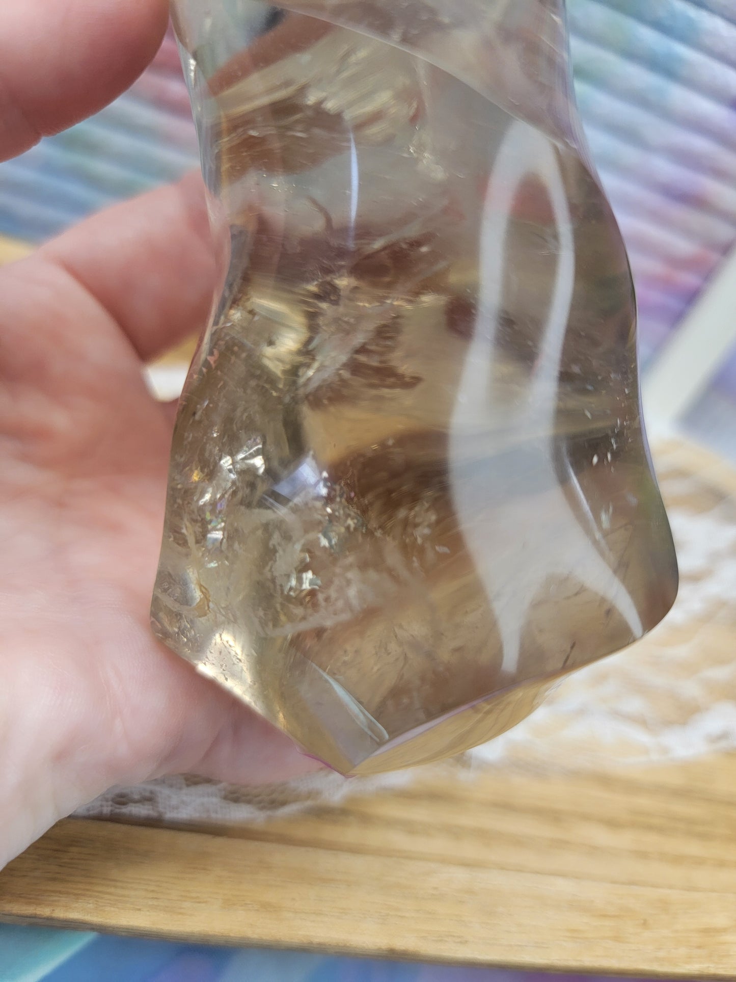 Smokey Quartz Flame
