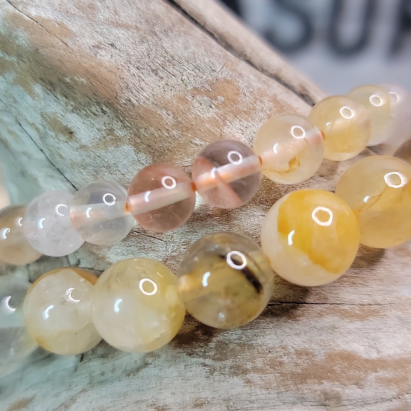 Hematoid Quartz Bracelet Bayside Treasures