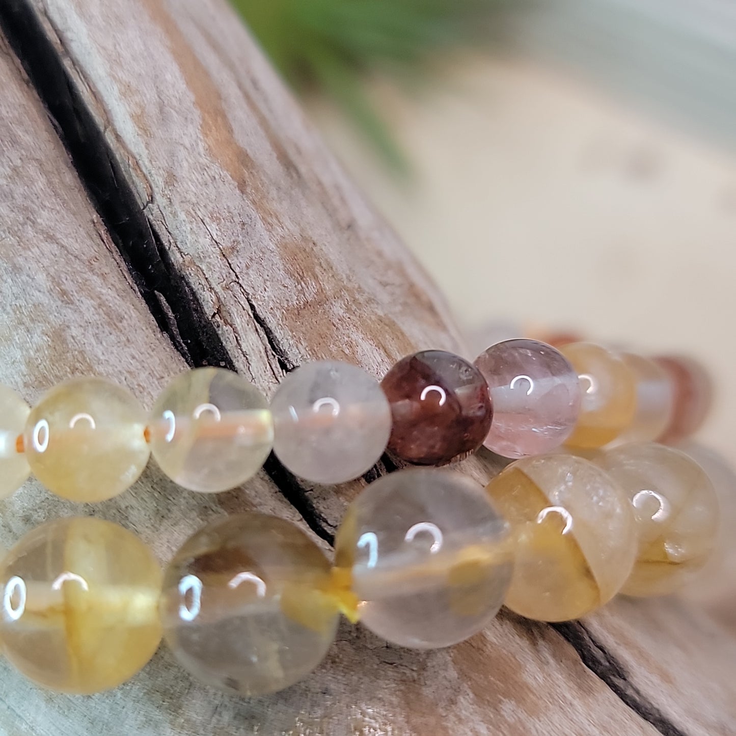 Hematoid Quartz Bracelet Bayside Treasures