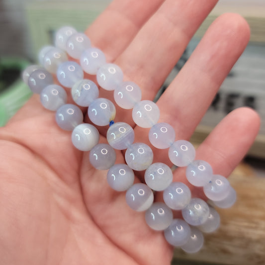 Blue Lace Agate Bracelet Bayside Treasures