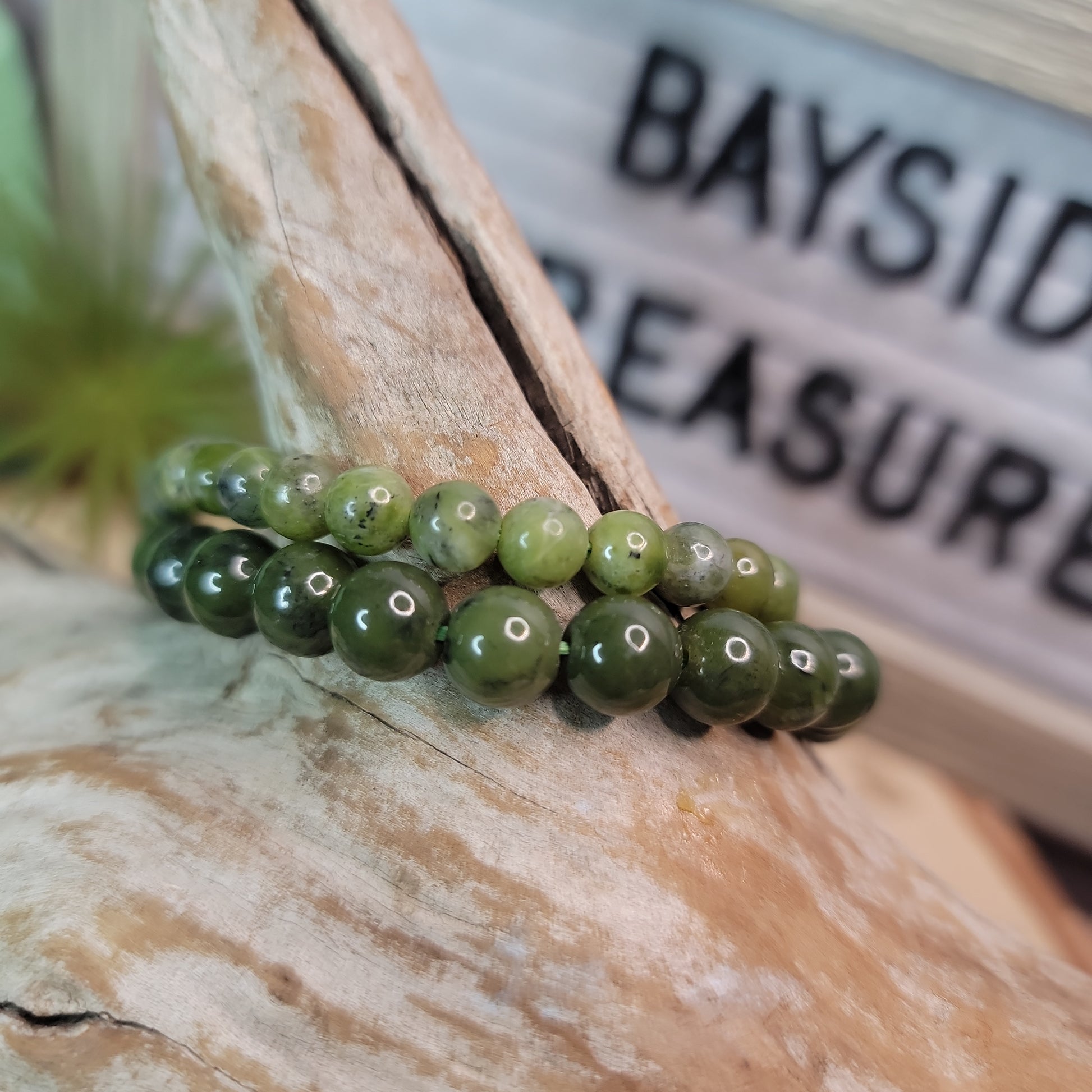 Green Jade Bracelet Bayside Treasures