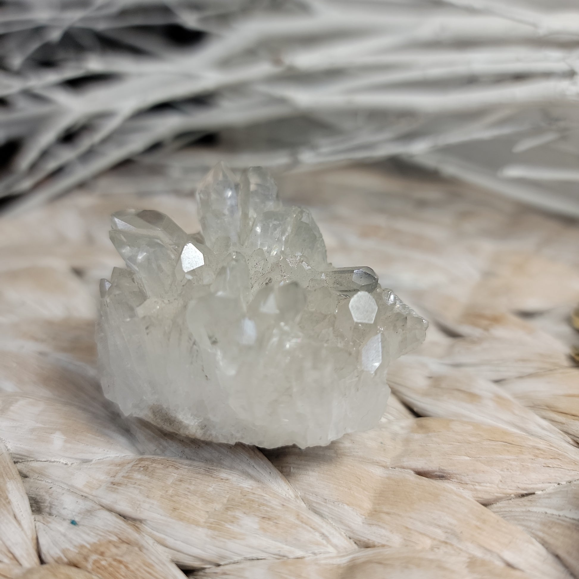 Clear Quartz Hedgehog cluster Bayside Treasures