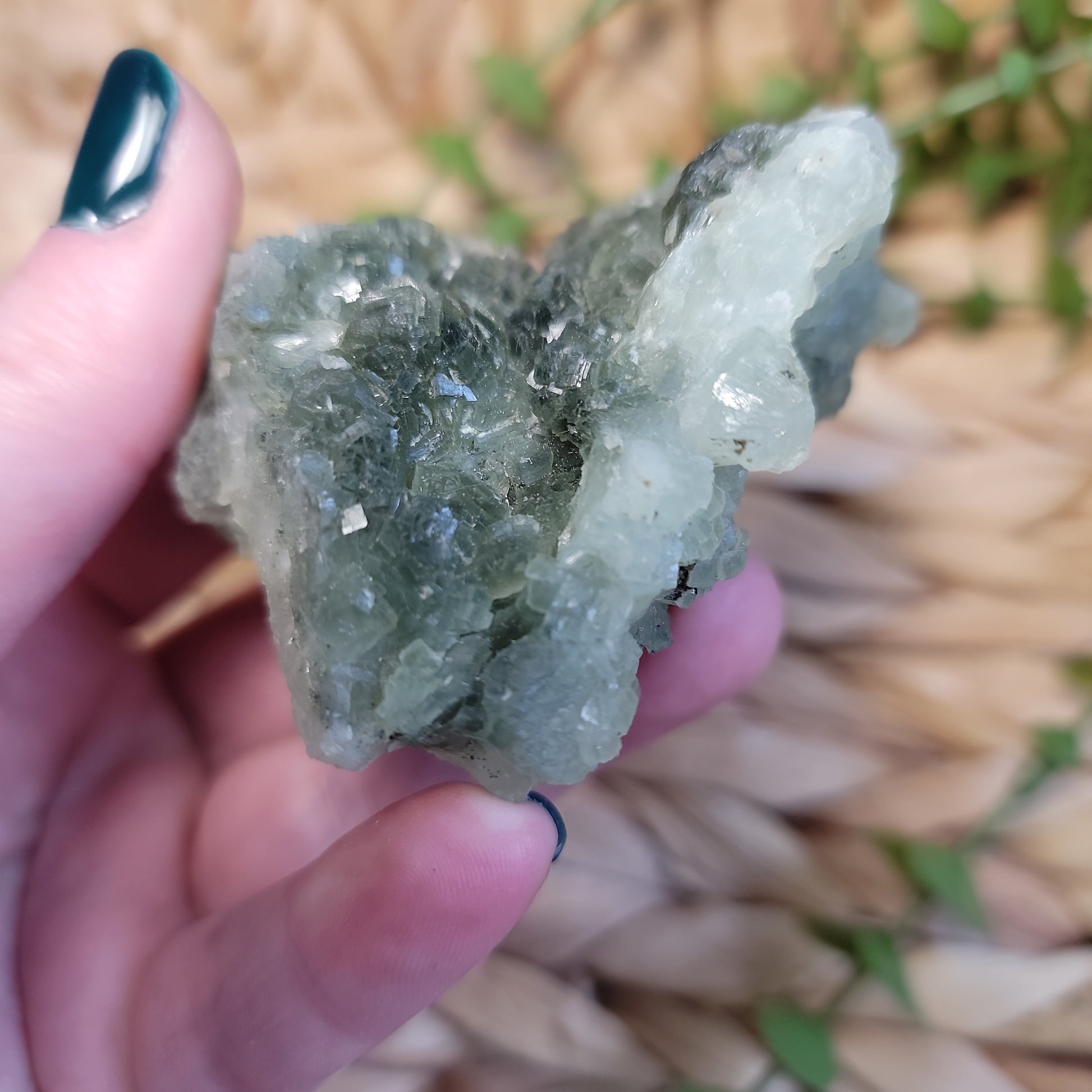 Prehnite with Epidote Cluster Bayside Treasures