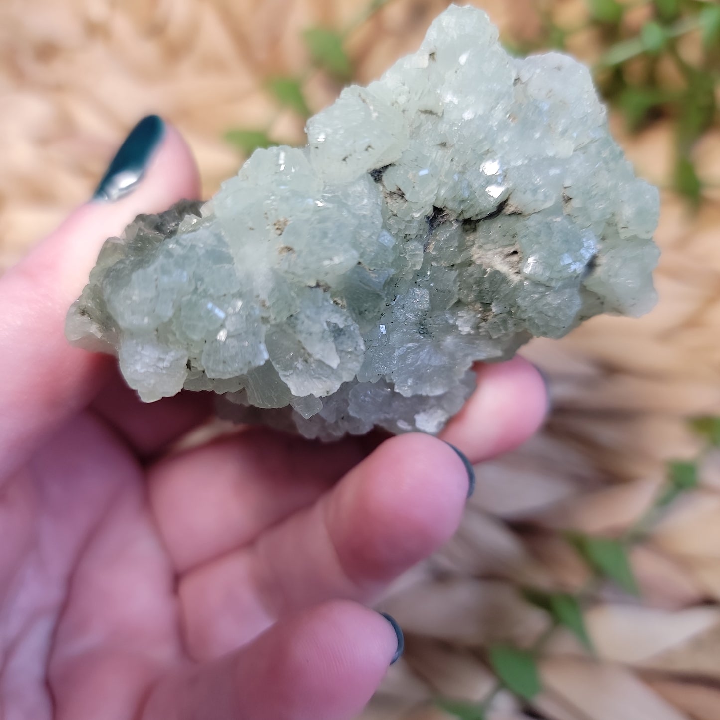 Prehnite with Epidote Cluster Bayside Treasures