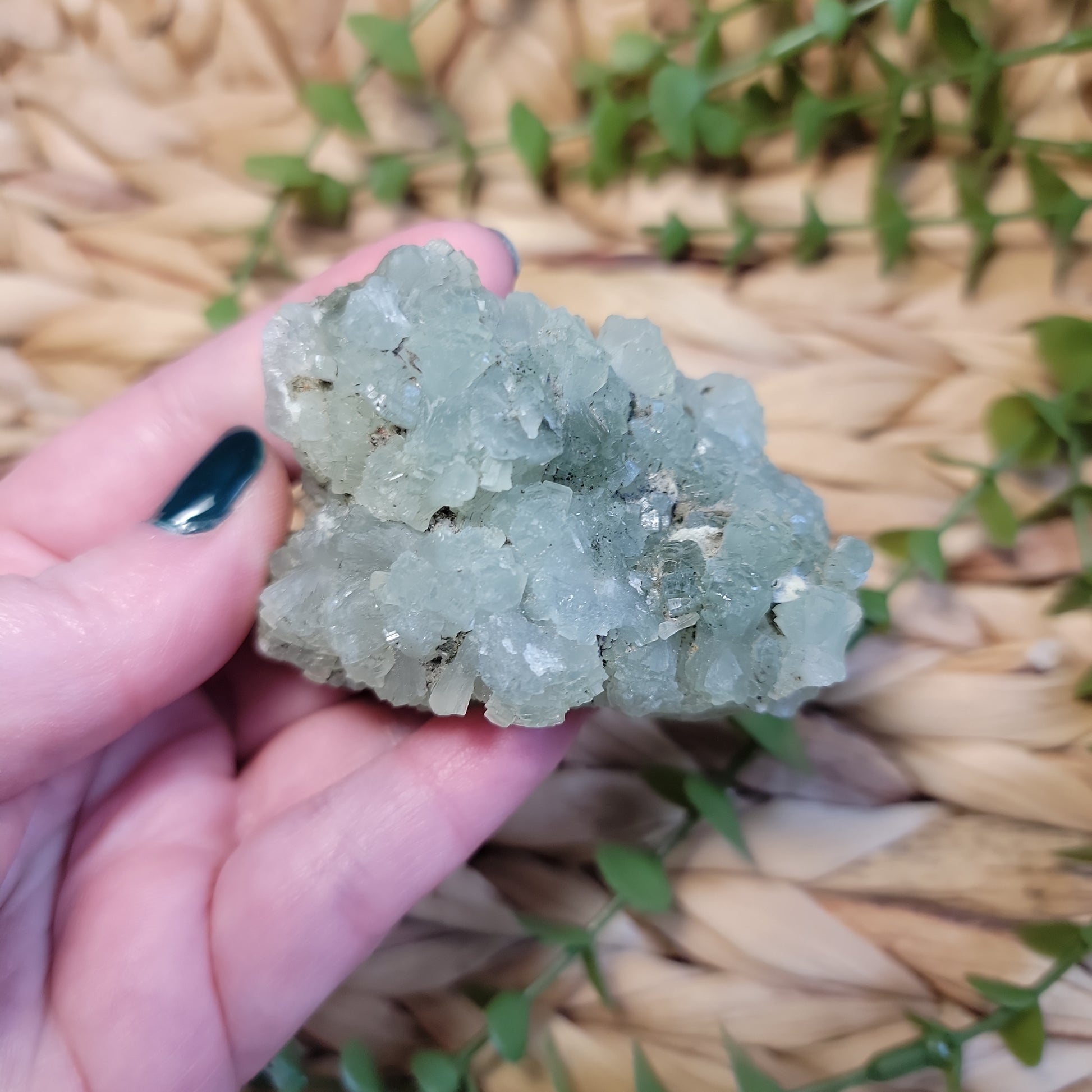 Prehnite with Epidote Cluster Bayside Treasures
