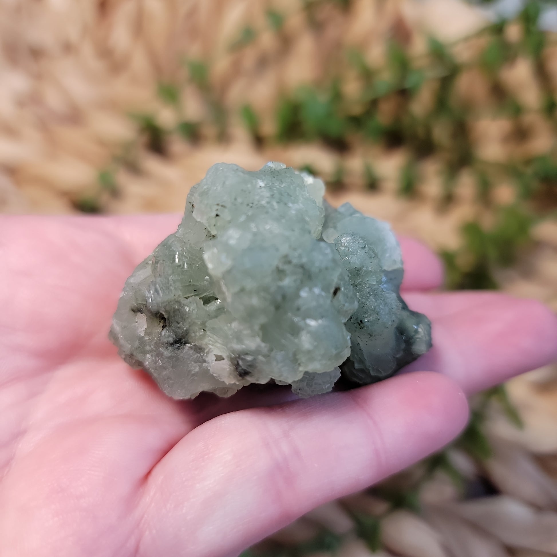 Prehnite with Epidote Cluster Bayside Treasures