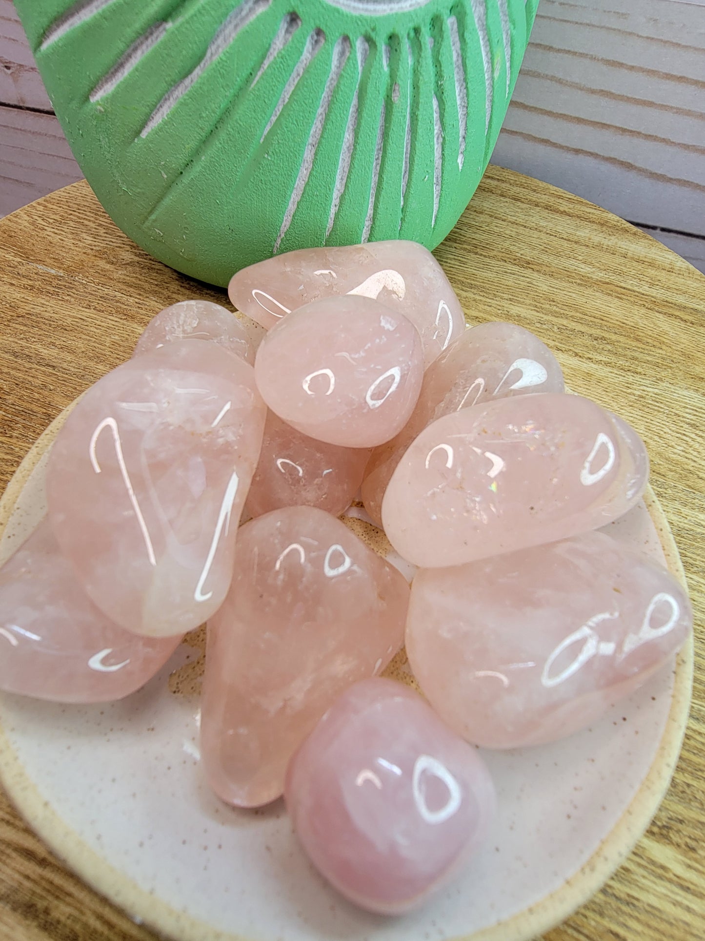 Rose Quartz Tumbles