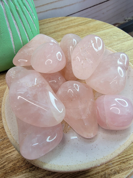 Rose Quartz Tumbles