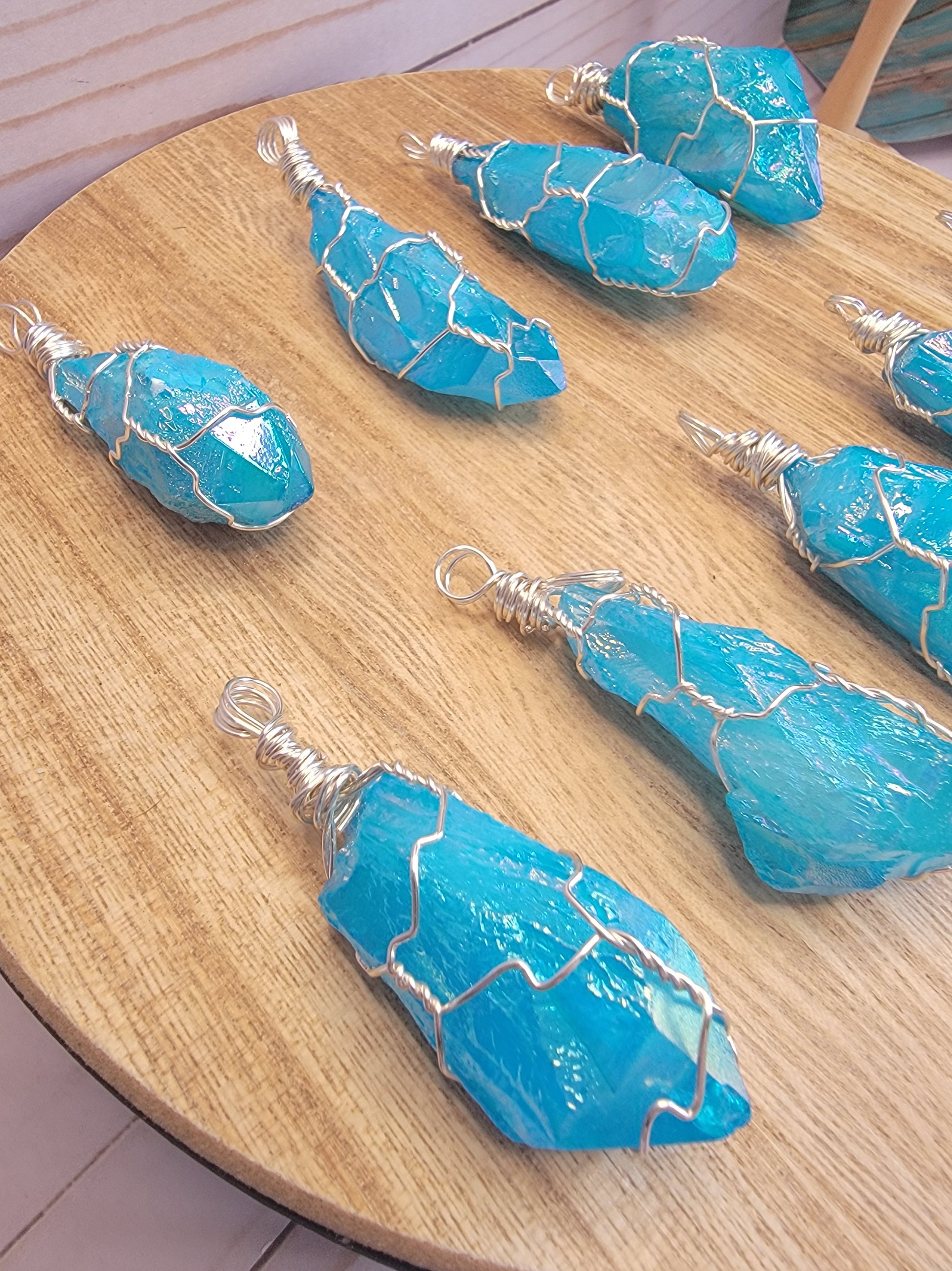 Wrapped Mermaid Aura Necklace Bayside Treasures