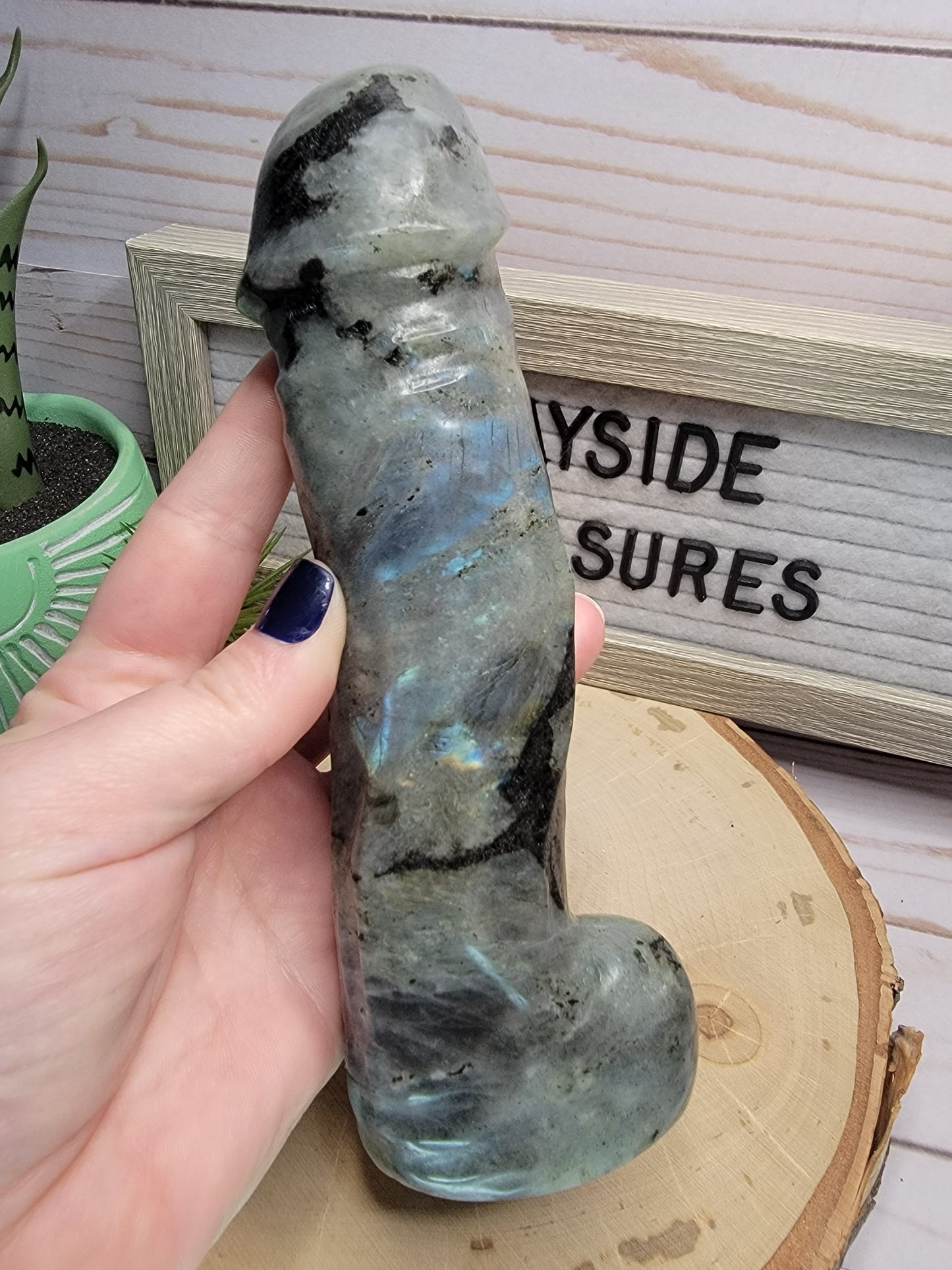 Labradorite Penis Carving Bayside Treasures