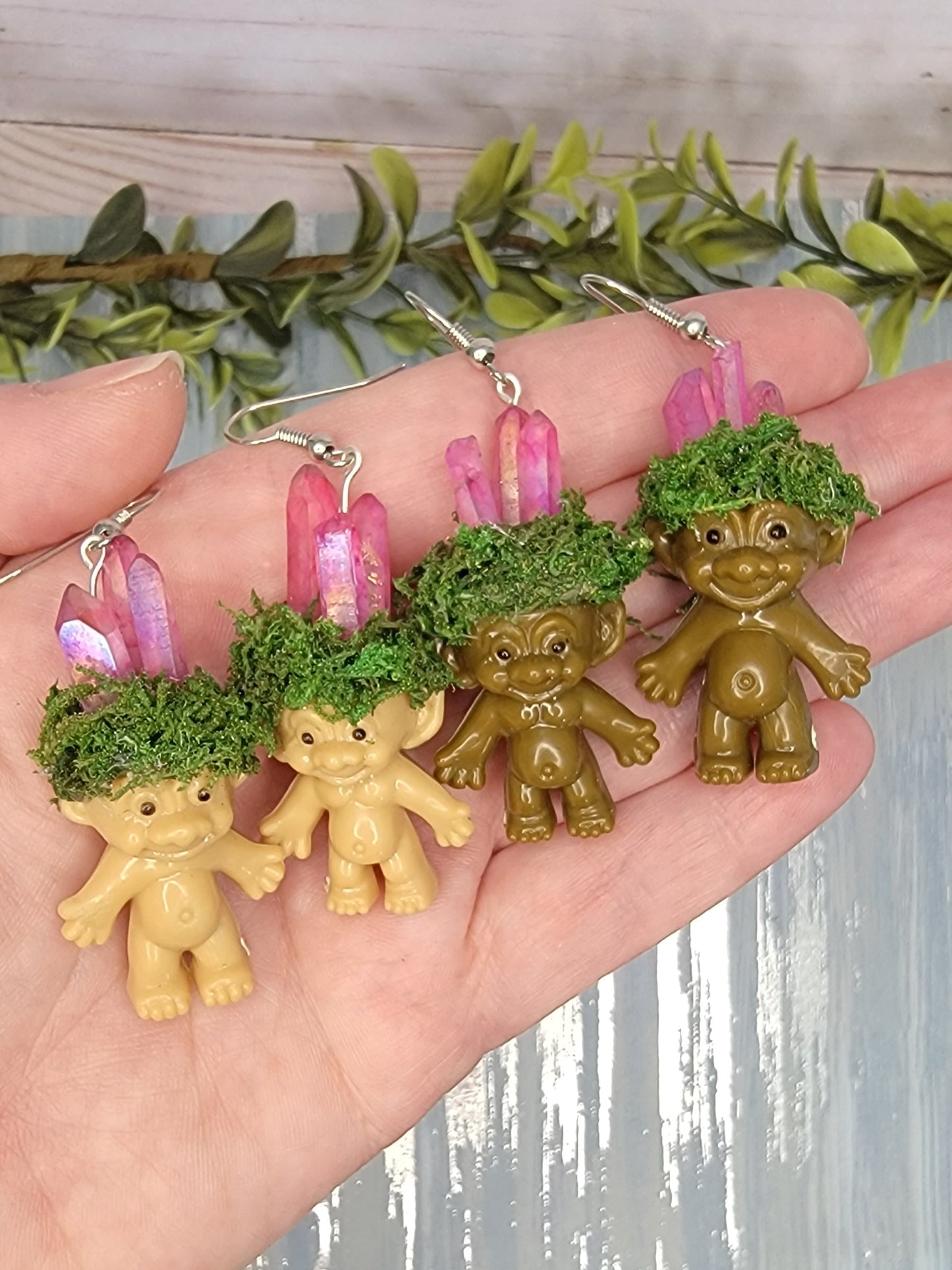 Crystal Troll Dangles Bayside Treasures