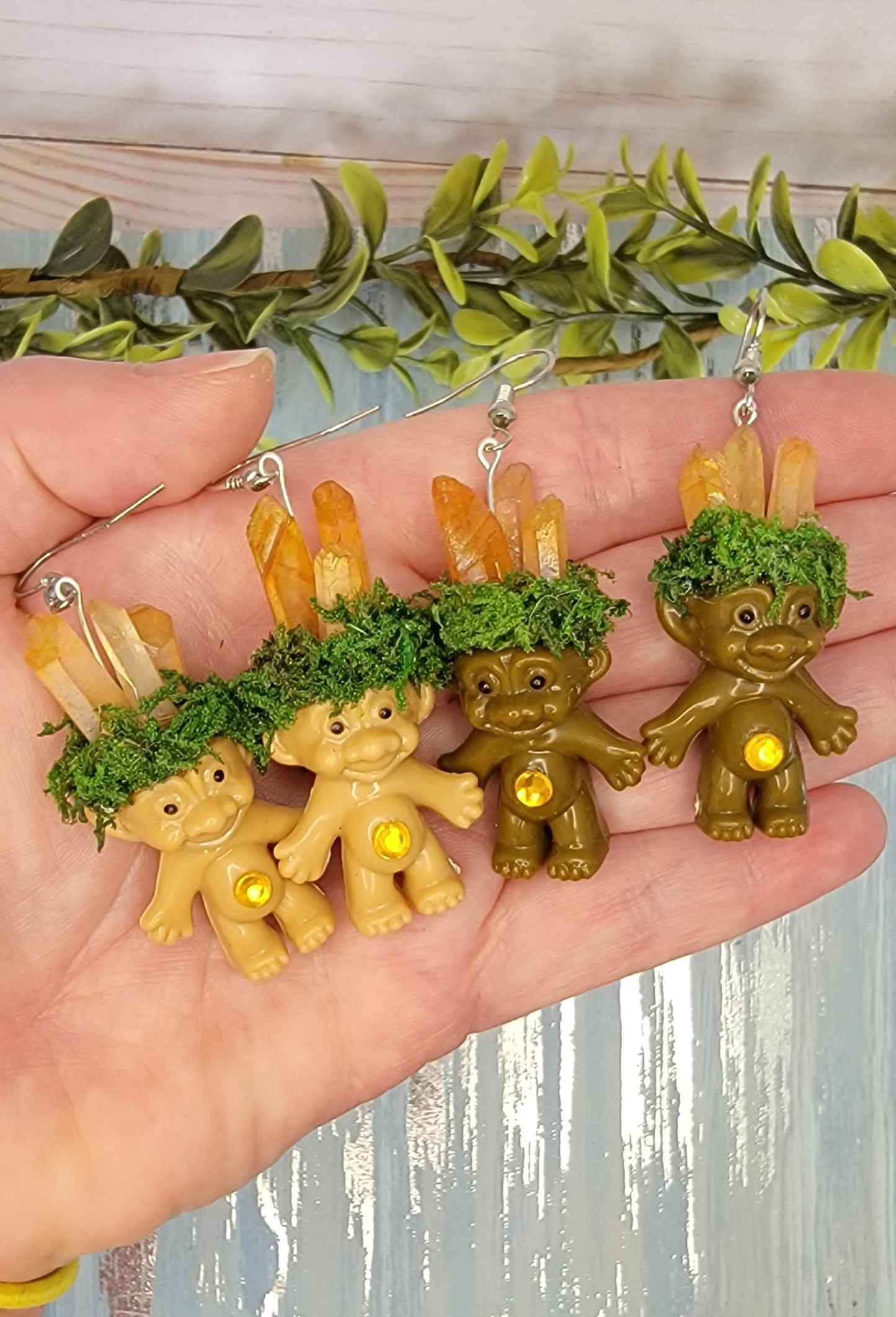 Crystal Troll Dangles Bayside Treasures