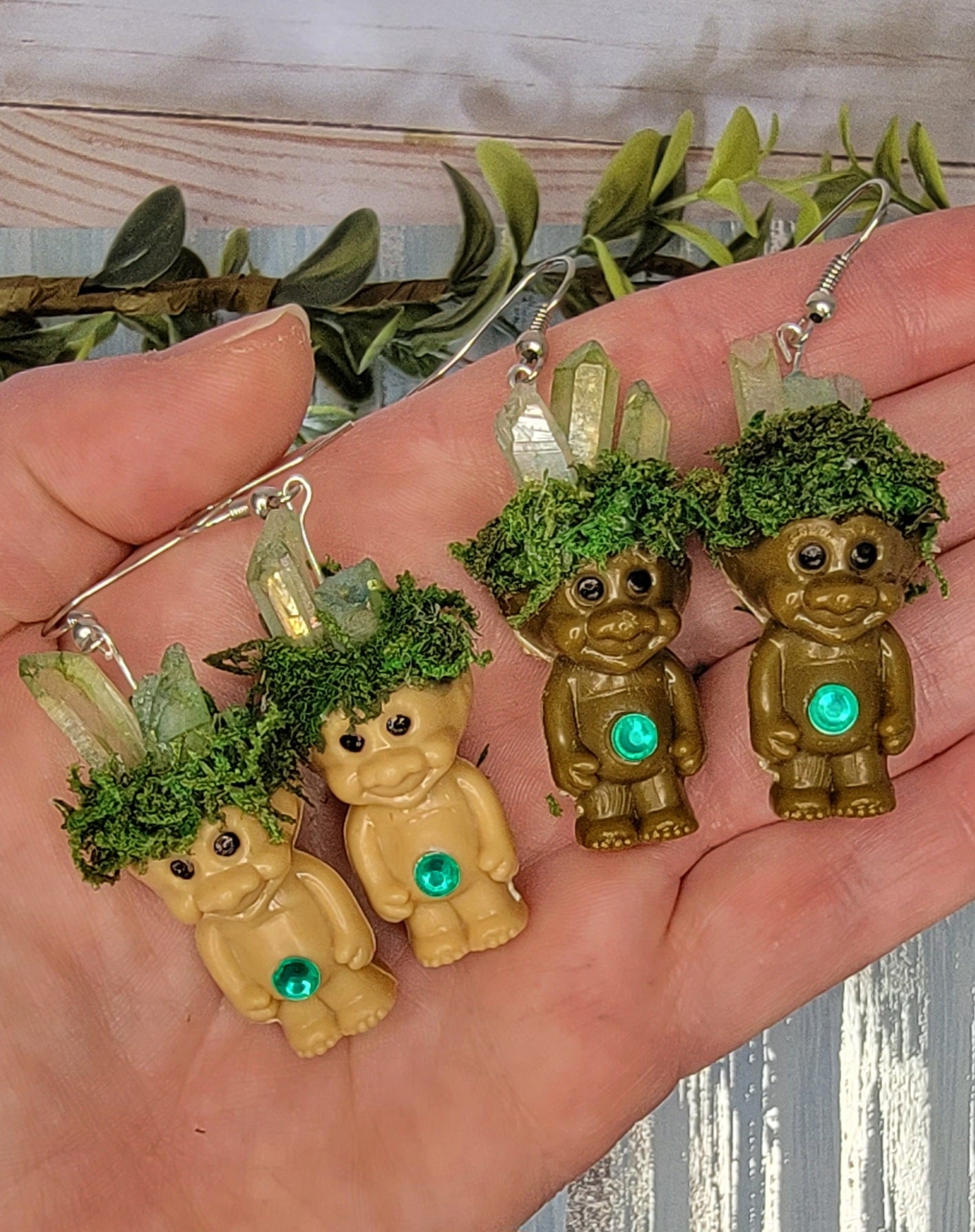 Crystal Troll Dangles Bayside Treasures