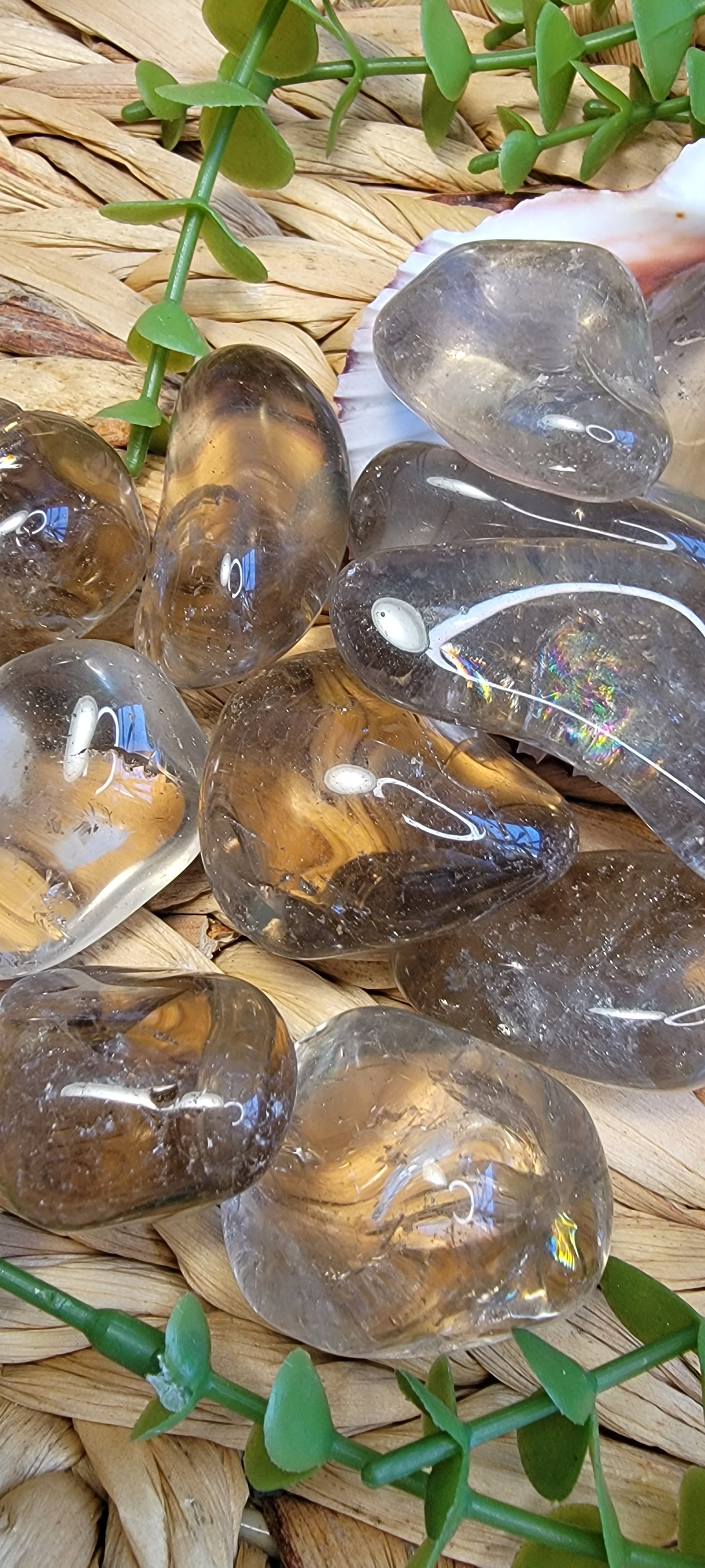 Smoky Quartz Tumbles Bayside Treasures