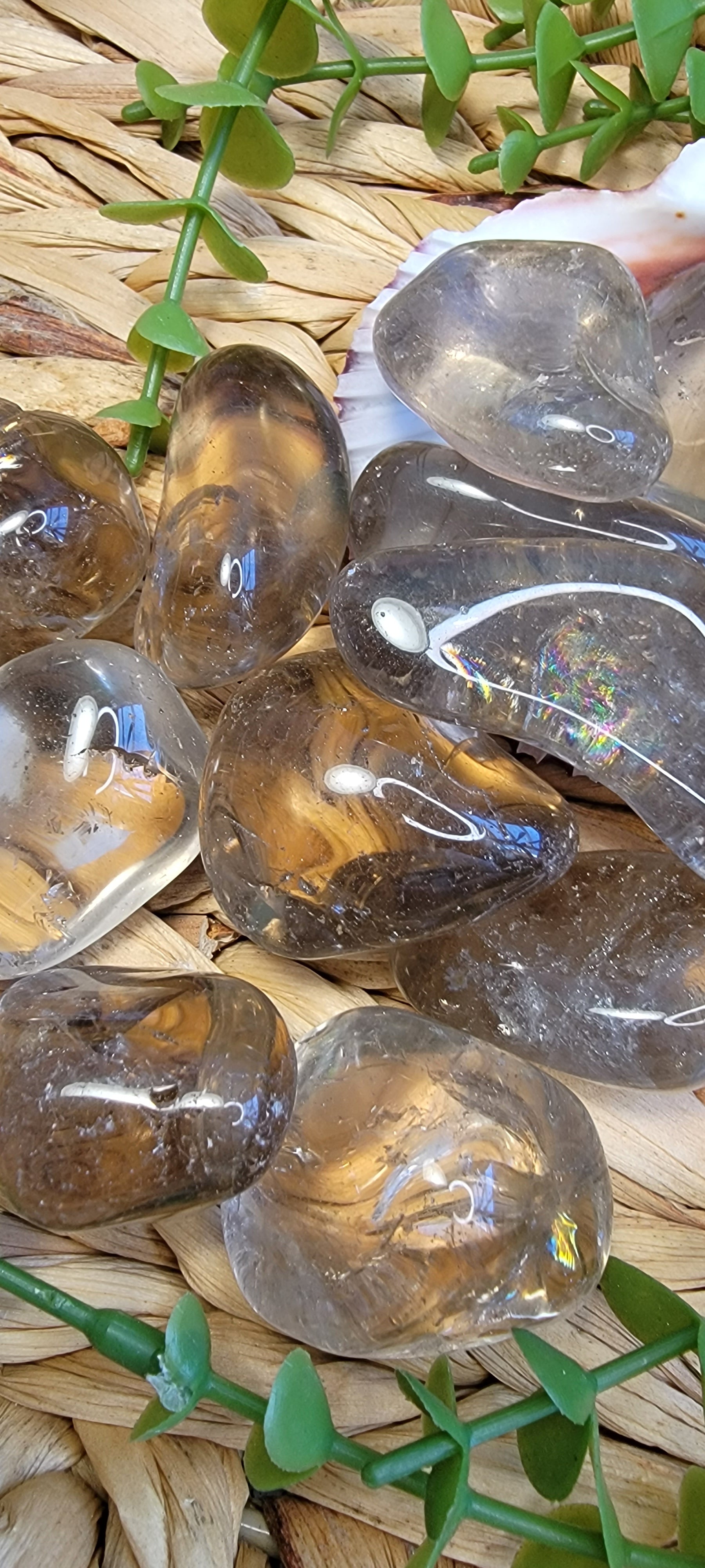 Smoky Quartz Tumbles Bayside Treasures