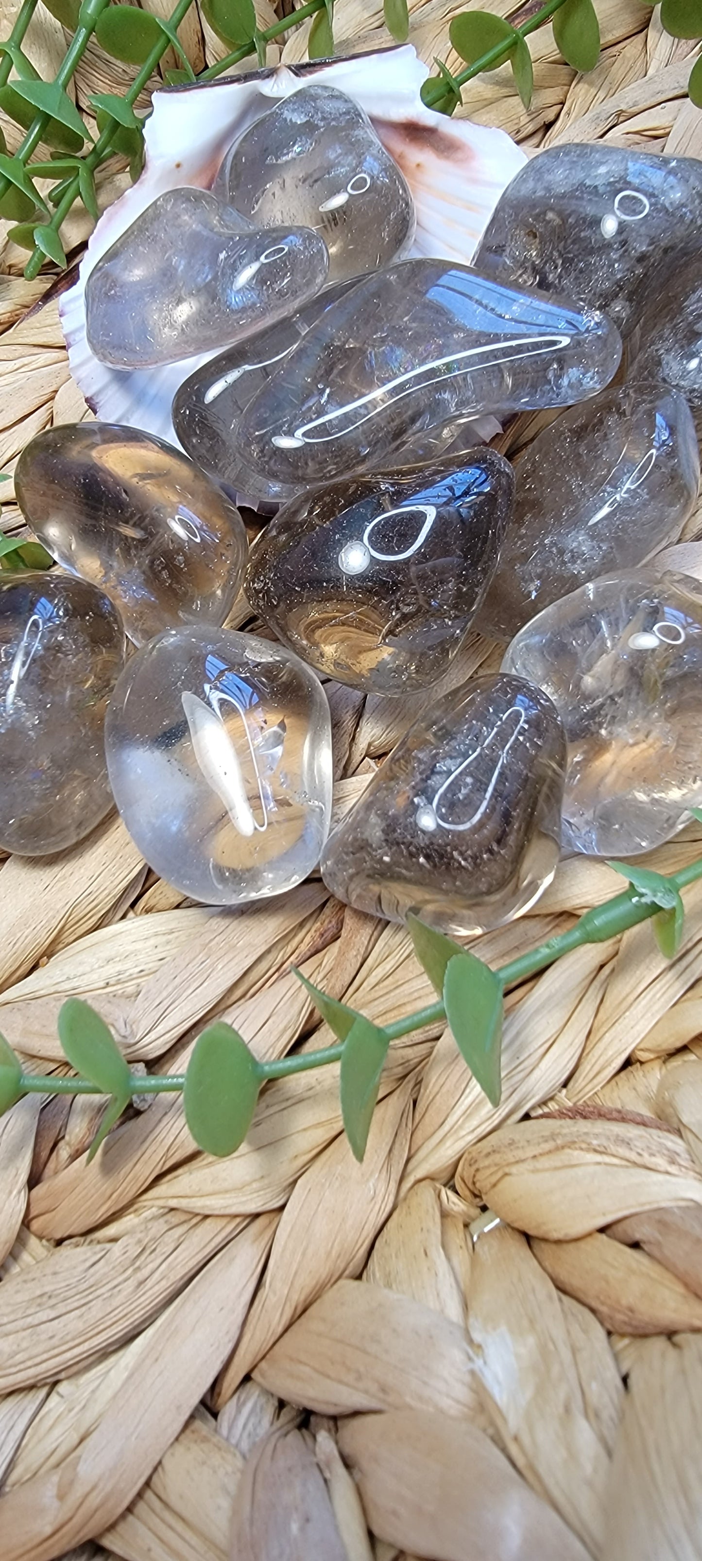 Smoky Quartz Tumbles Bayside Treasures