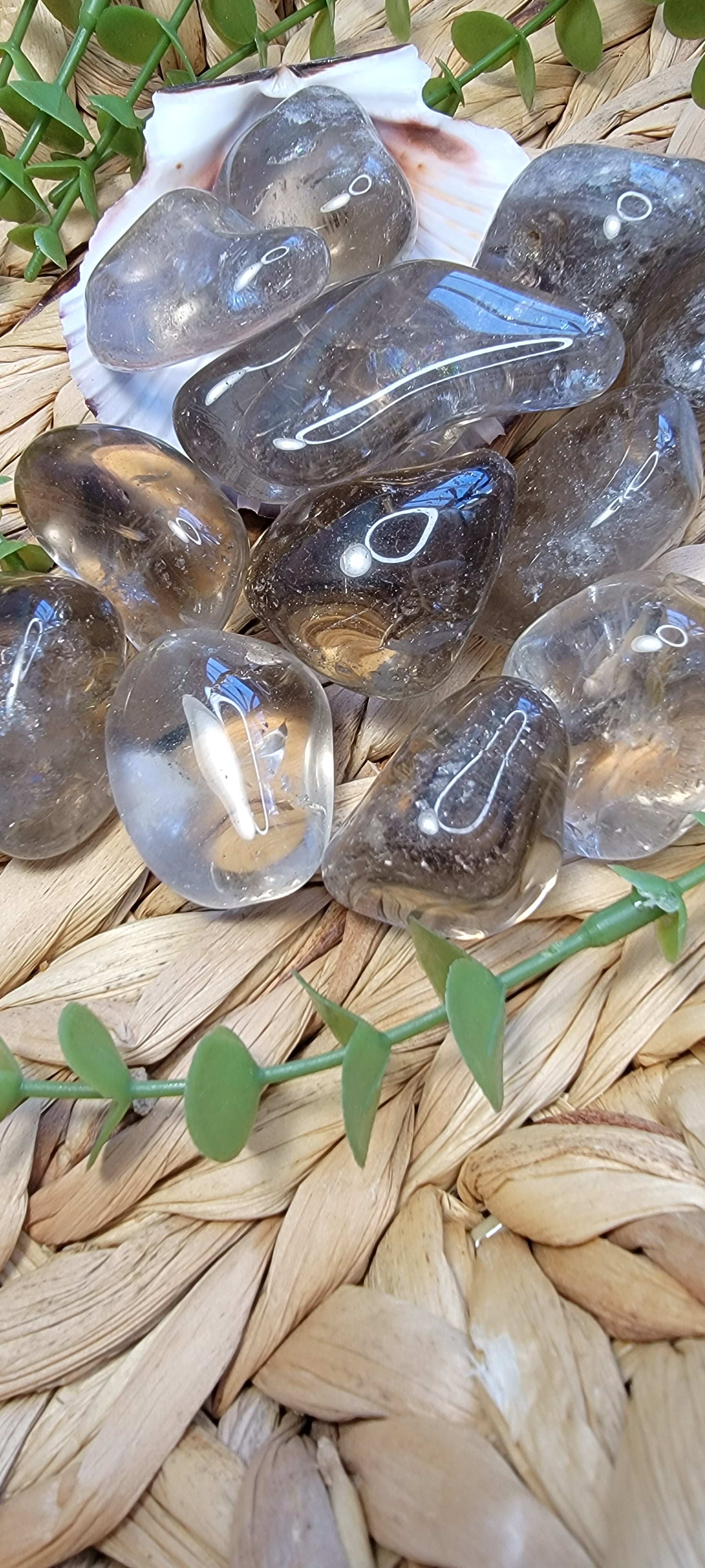 Smoky Quartz Tumbles Bayside Treasures