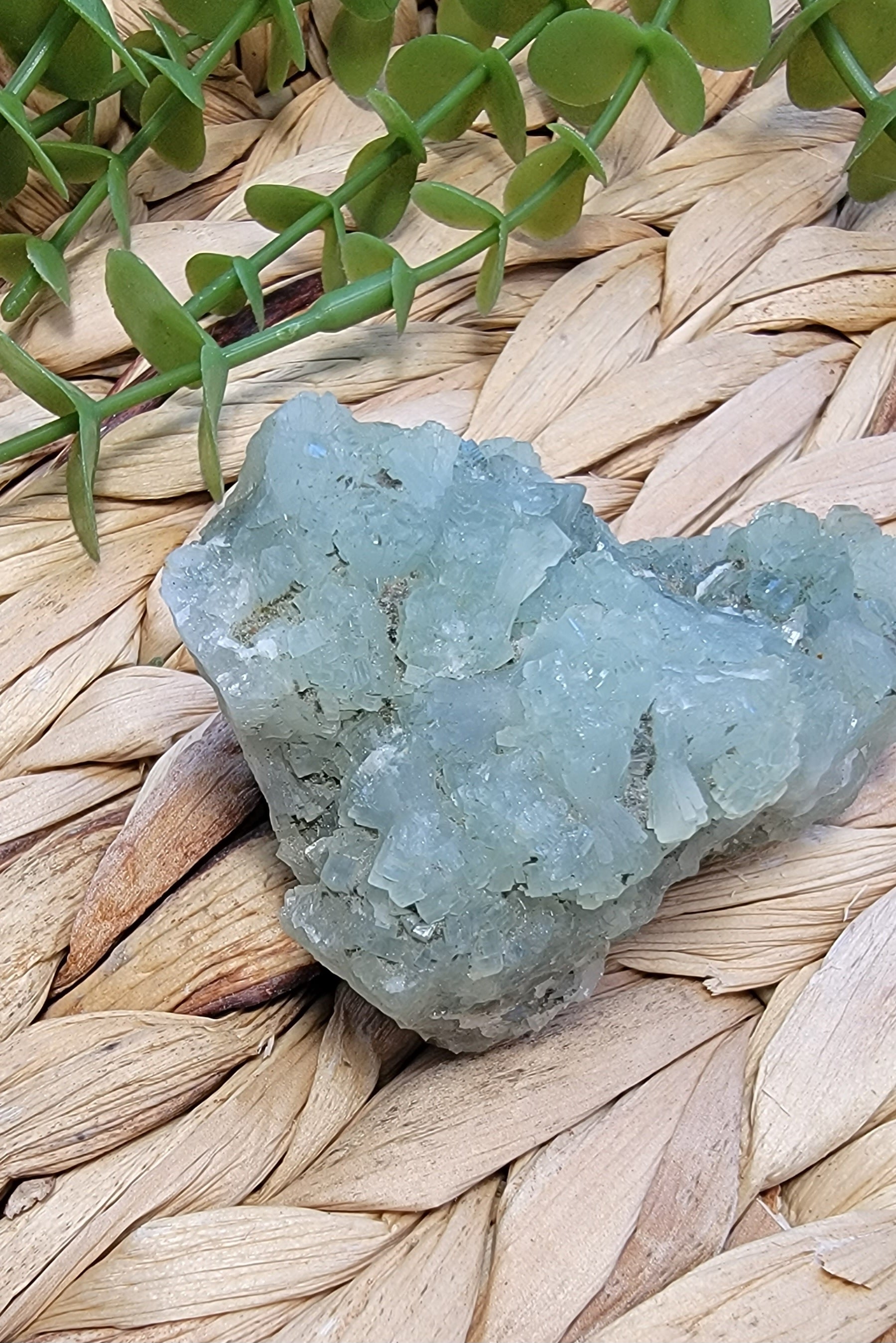 Prehnite with Epidote Cluster Bayside Treasures