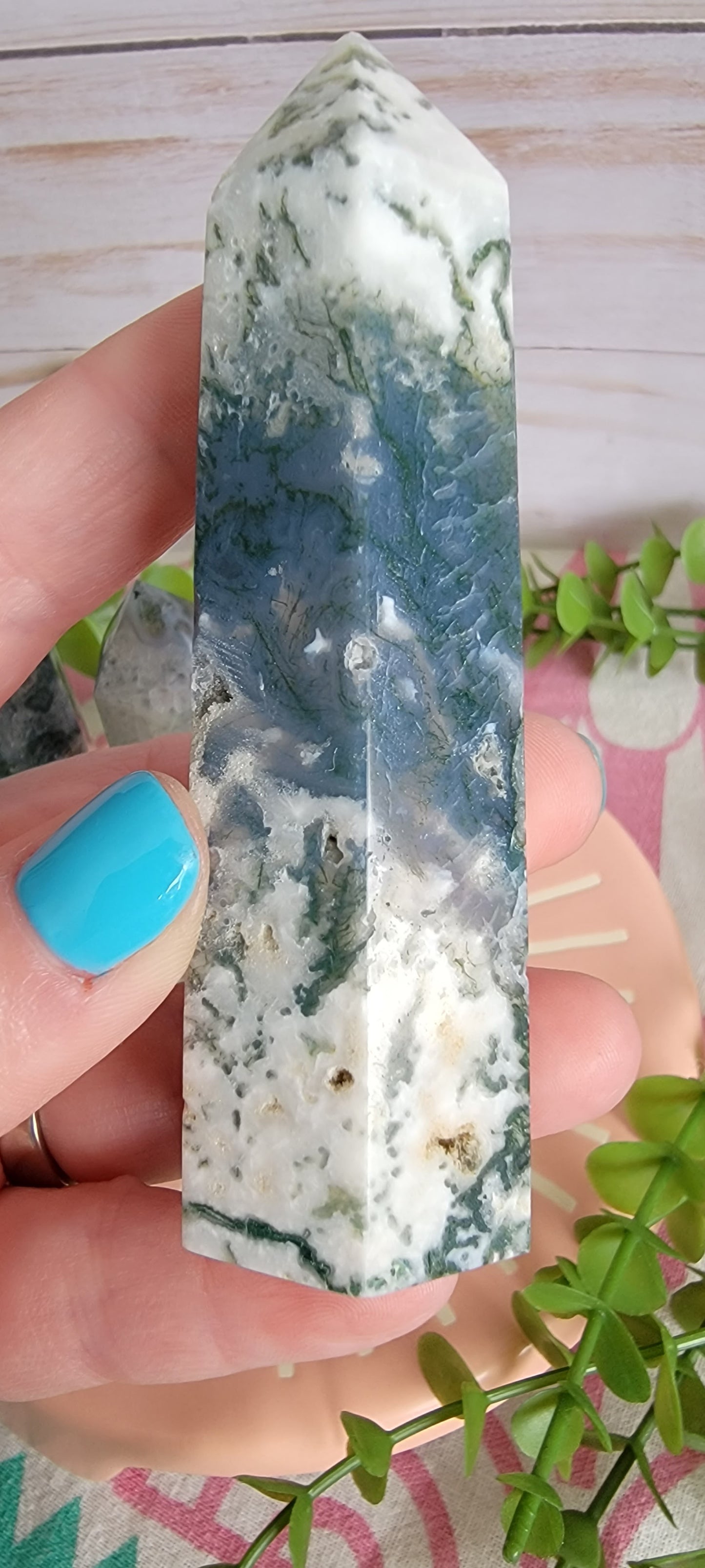 Moss Agate Towers Bayside Treasures