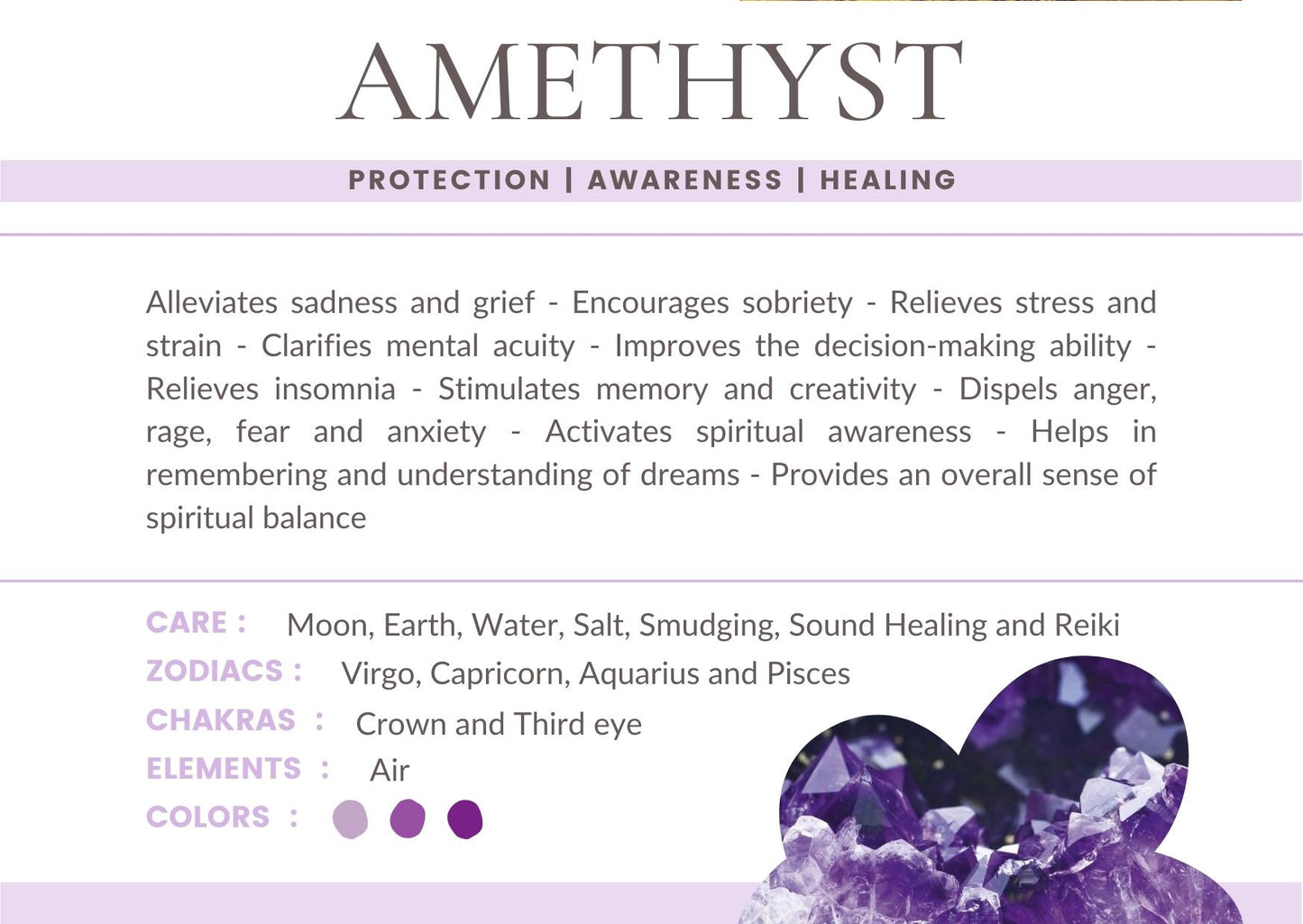 Gemmy Amethyst Bracelets Bayside Treasures