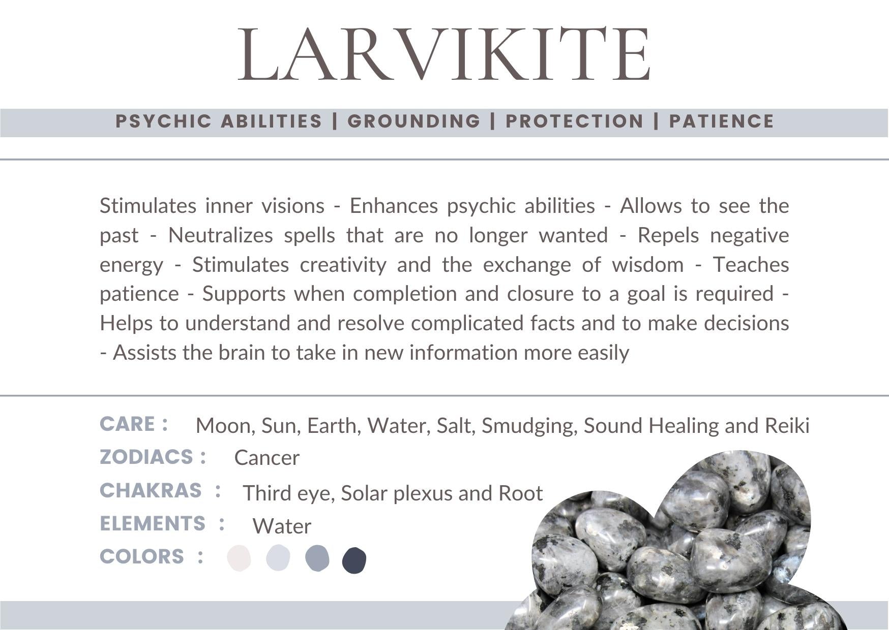 Larvakite Bracelet Bayside Treasures