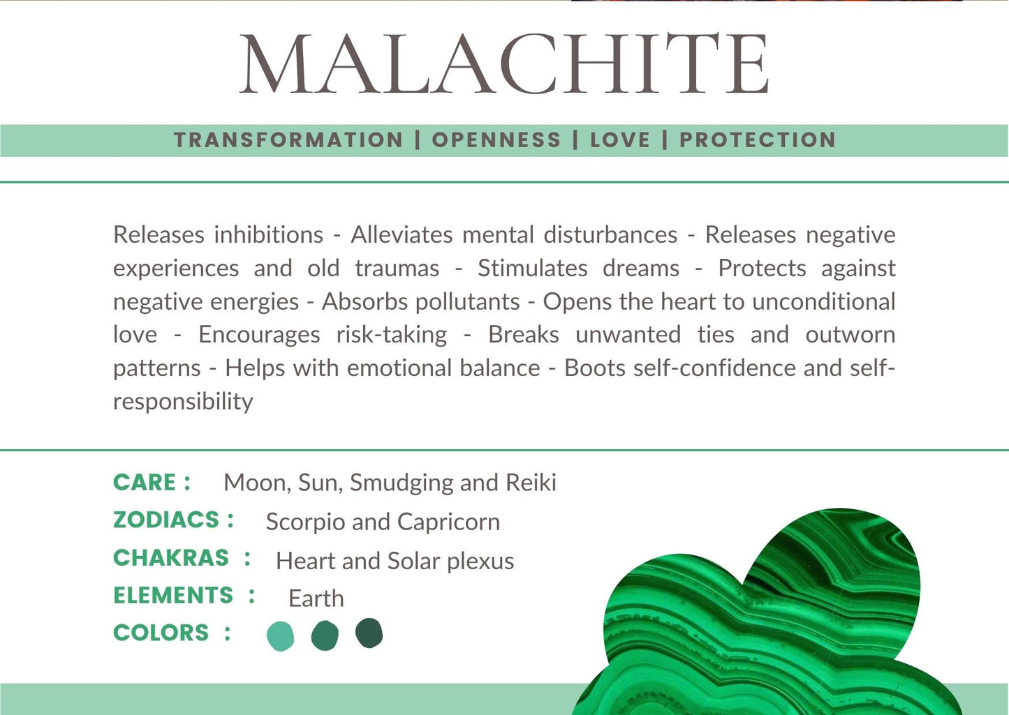 Malachite Bracelet Bayside Treasures