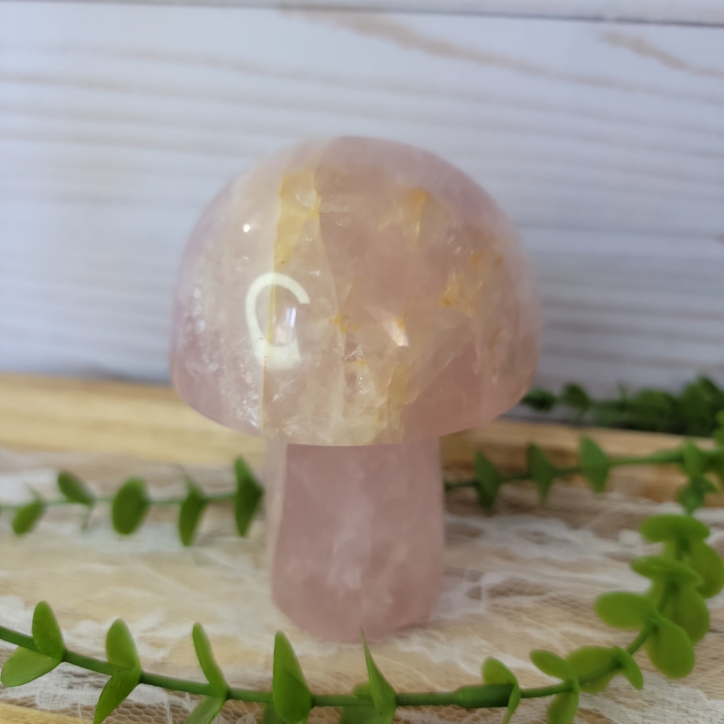 Rose Quartz Mushroom