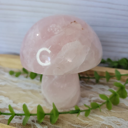 Rose Quartz Mushroom